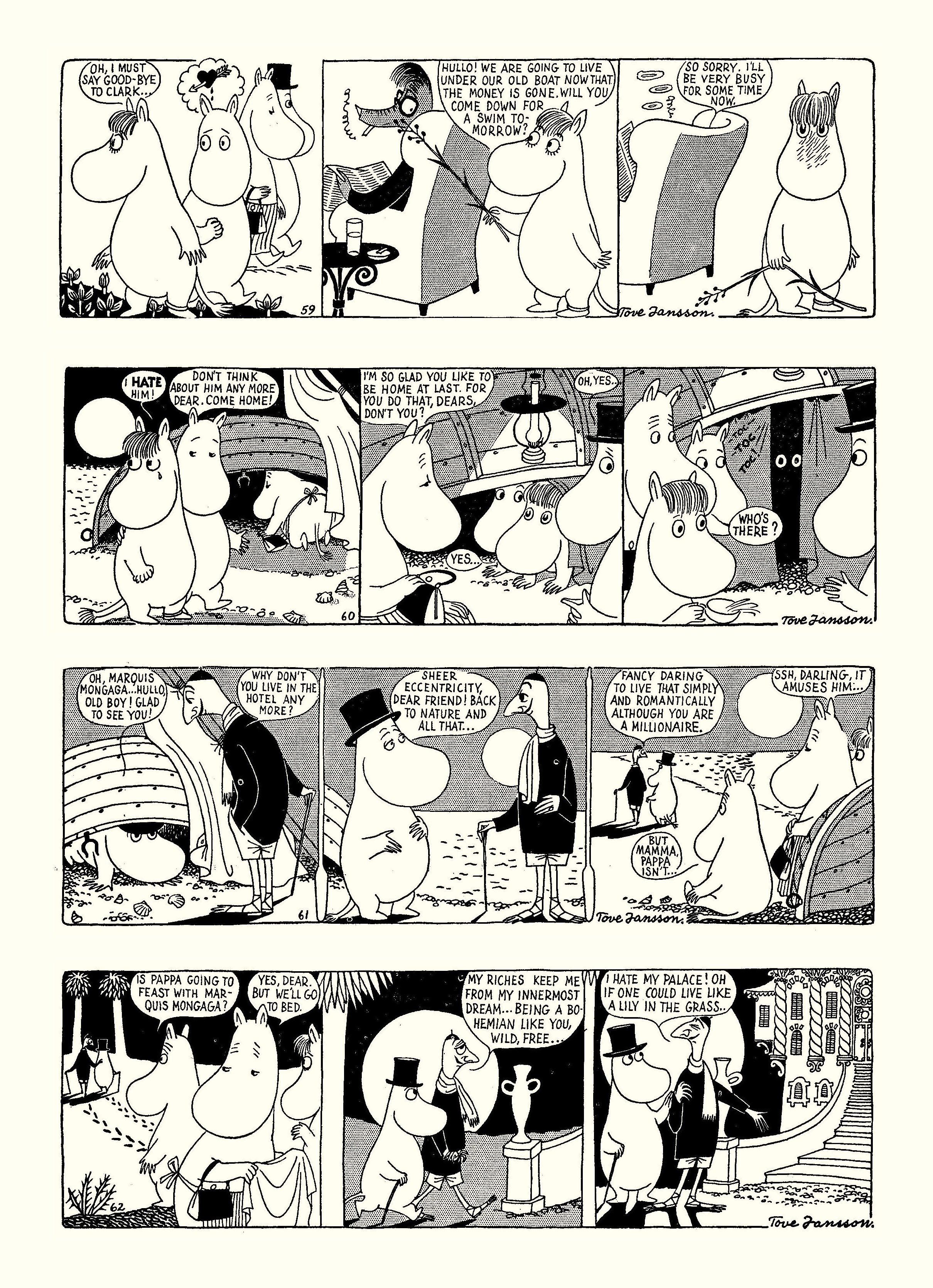 Read online Moomin: The Complete Tove Jansson Comic Strip comic -  Issue # TPB 1 - 63