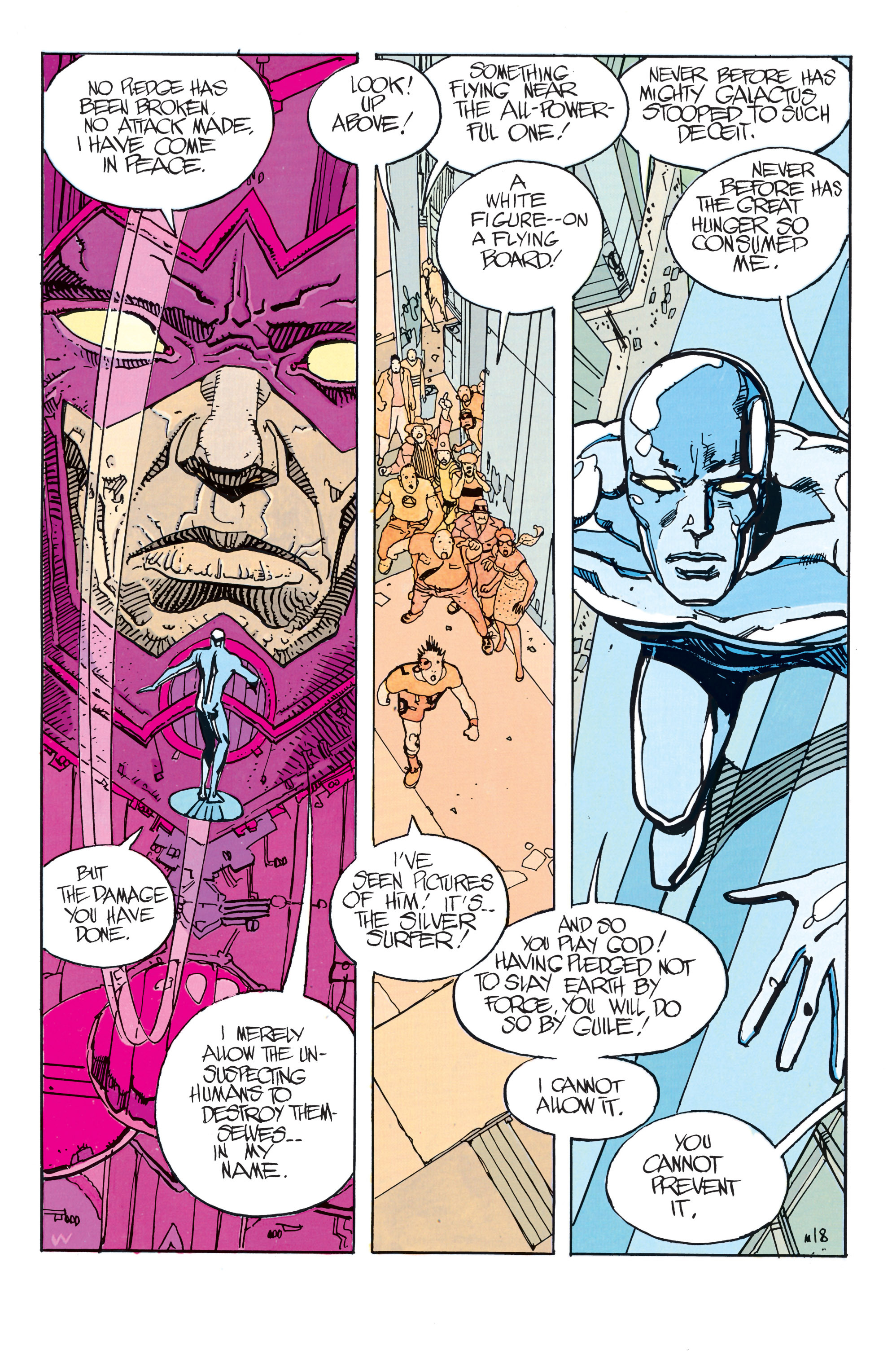 Read online Silver Surfer: Parable comic -  Issue # TPB - 24