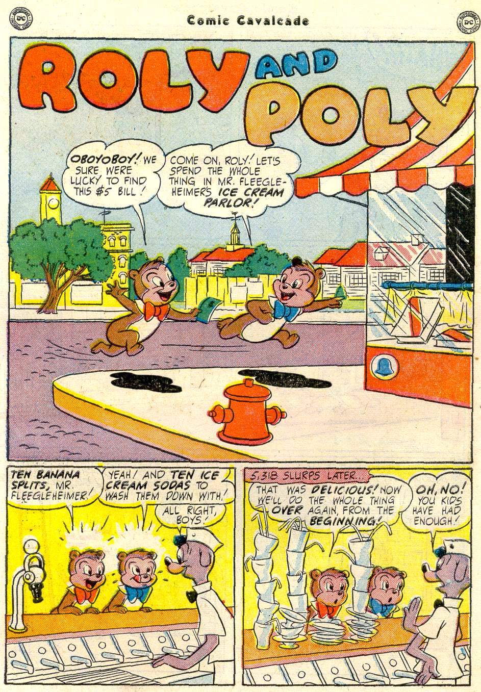 Read online Comic Cavalcade comic -  Issue #43 - 21