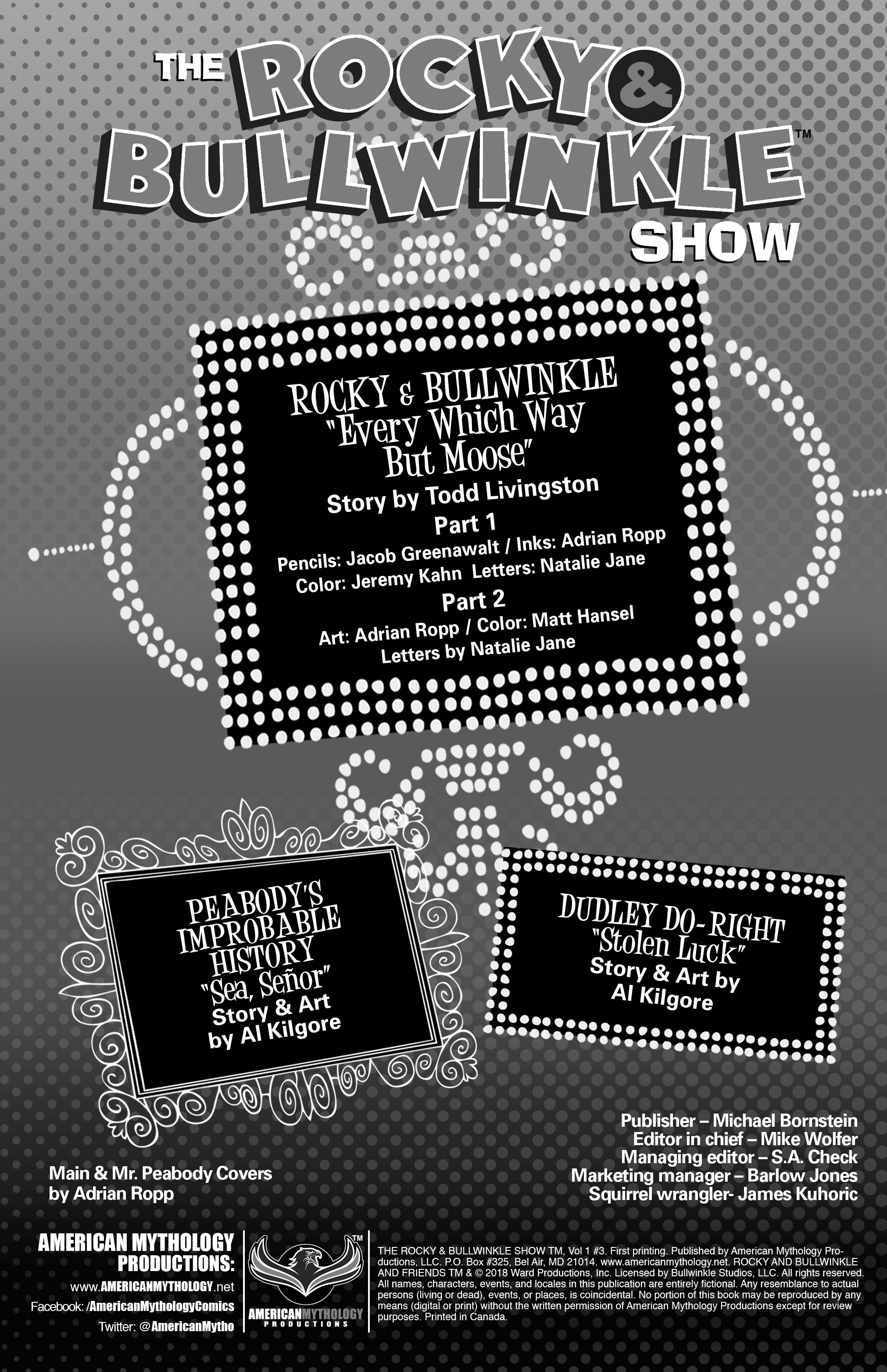 Read online The Rocky & Bullwinkle Show comic -  Issue #3 - 2