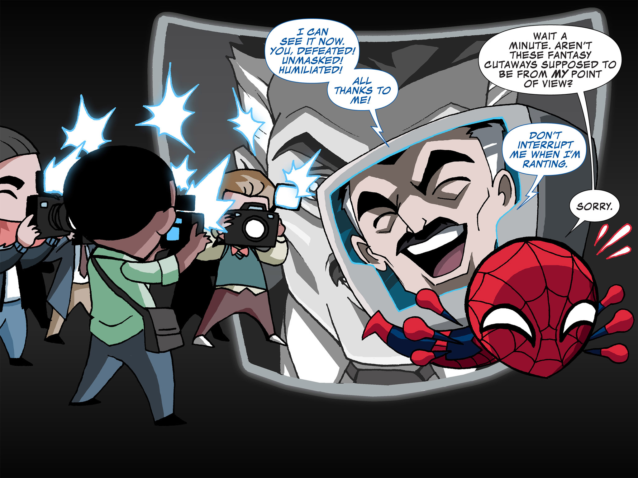 Read online Ultimate Spider-Man (Infinite Comics) (2015) comic -  Issue #4 - 7