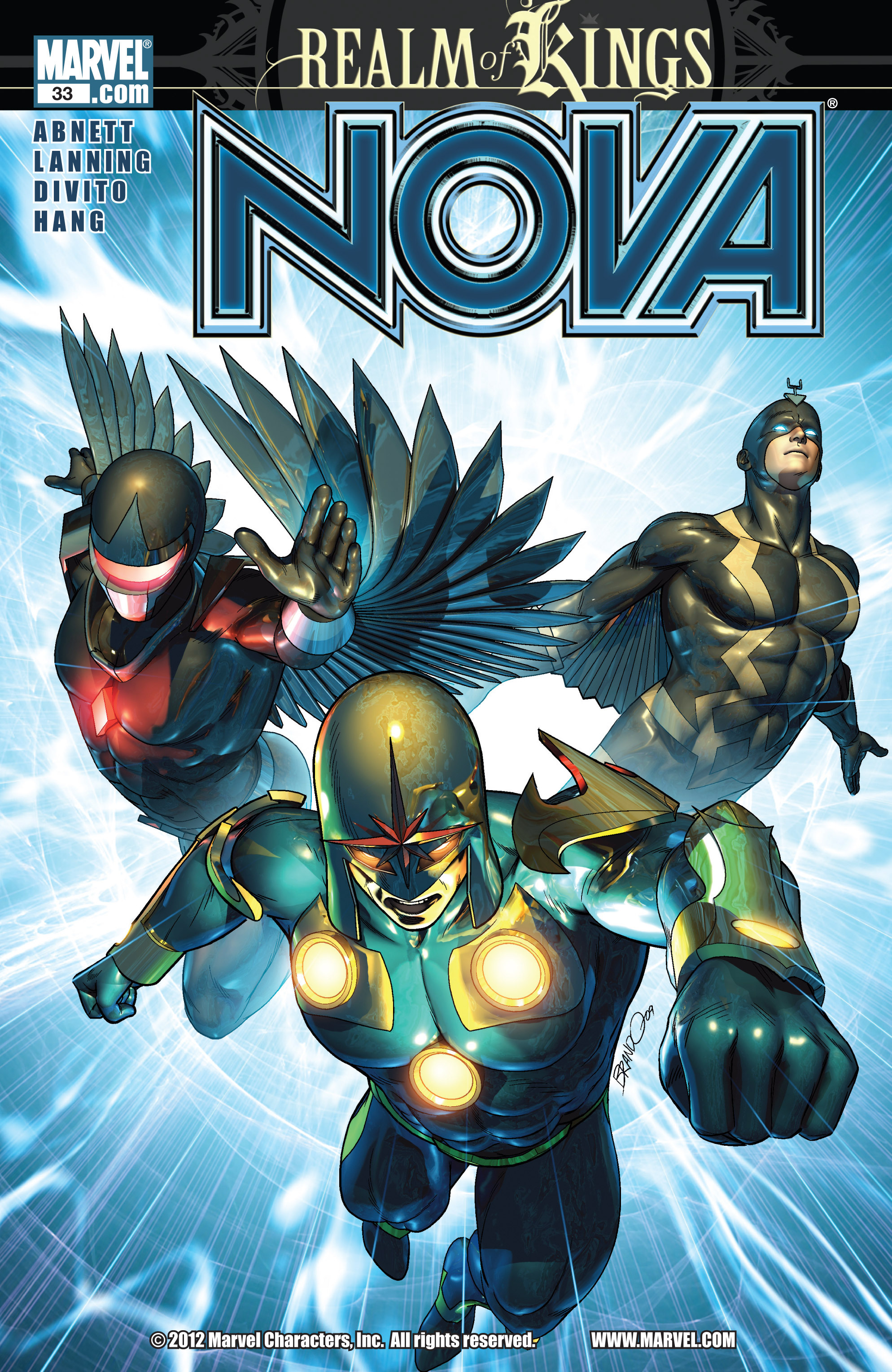 Read online Nova (2007) comic -  Issue #33 - 1