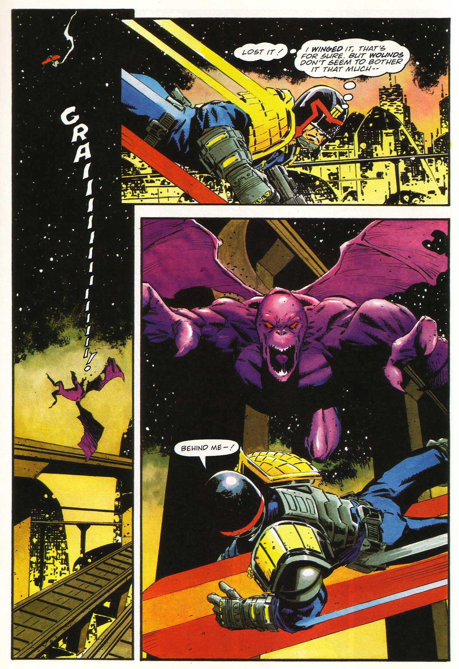 Read online Judge Dredd Lawman of the Future comic -  Issue #4 - 13