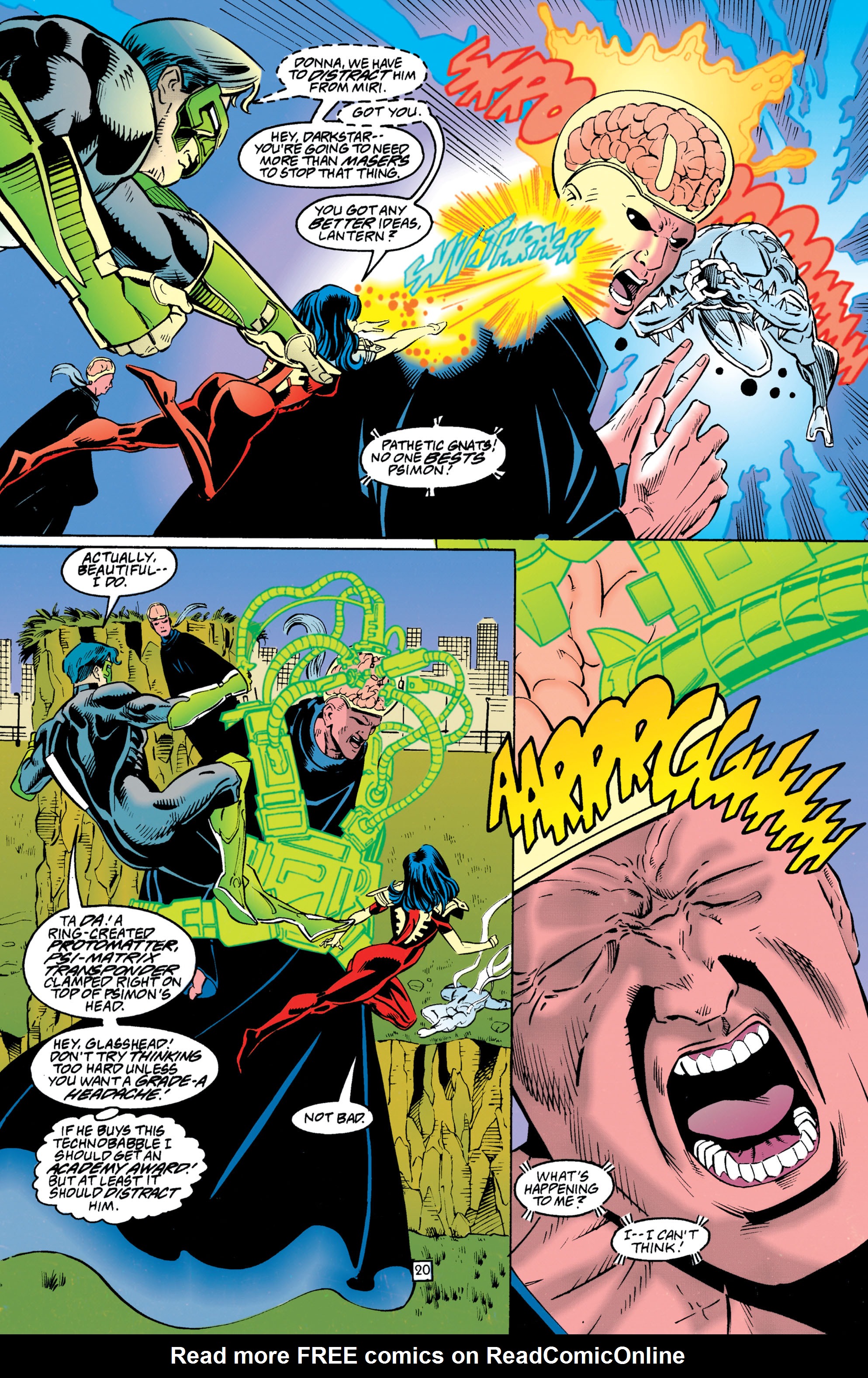 Read online The New Titans (1988) comic -  Issue #117 - 21