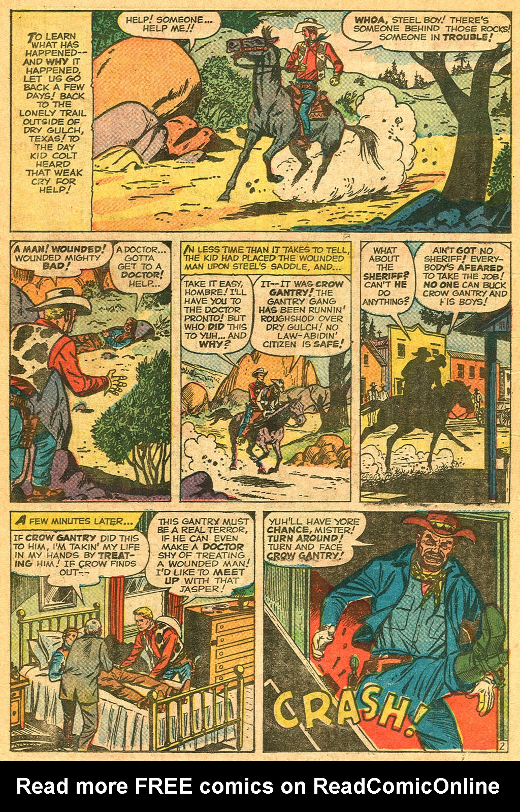 Read online Kid Colt Outlaw comic -  Issue #132 - 58