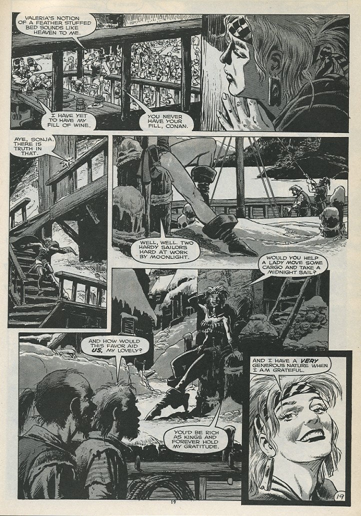 The Savage Sword Of Conan issue 179 - Page 21