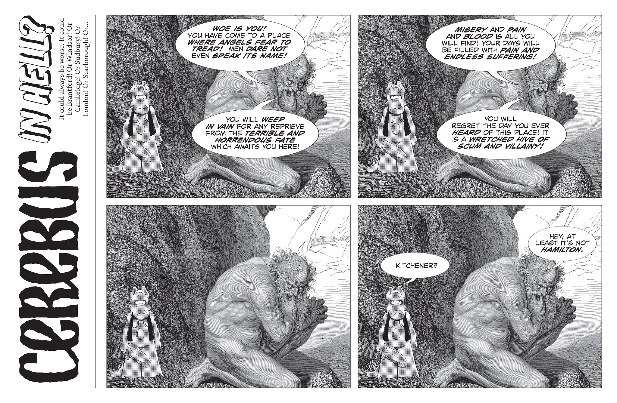 Read online Cerebus in Hell? comic -  Issue #3 - 22