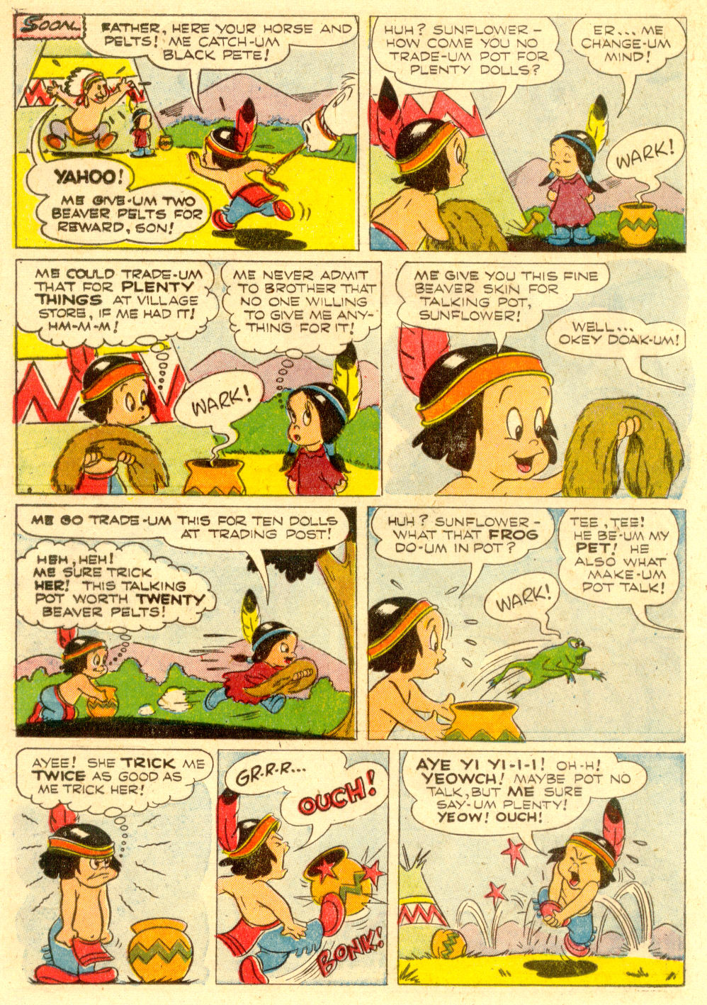 Read online Walt Disney's Comics and Stories comic -  Issue #157 - 32