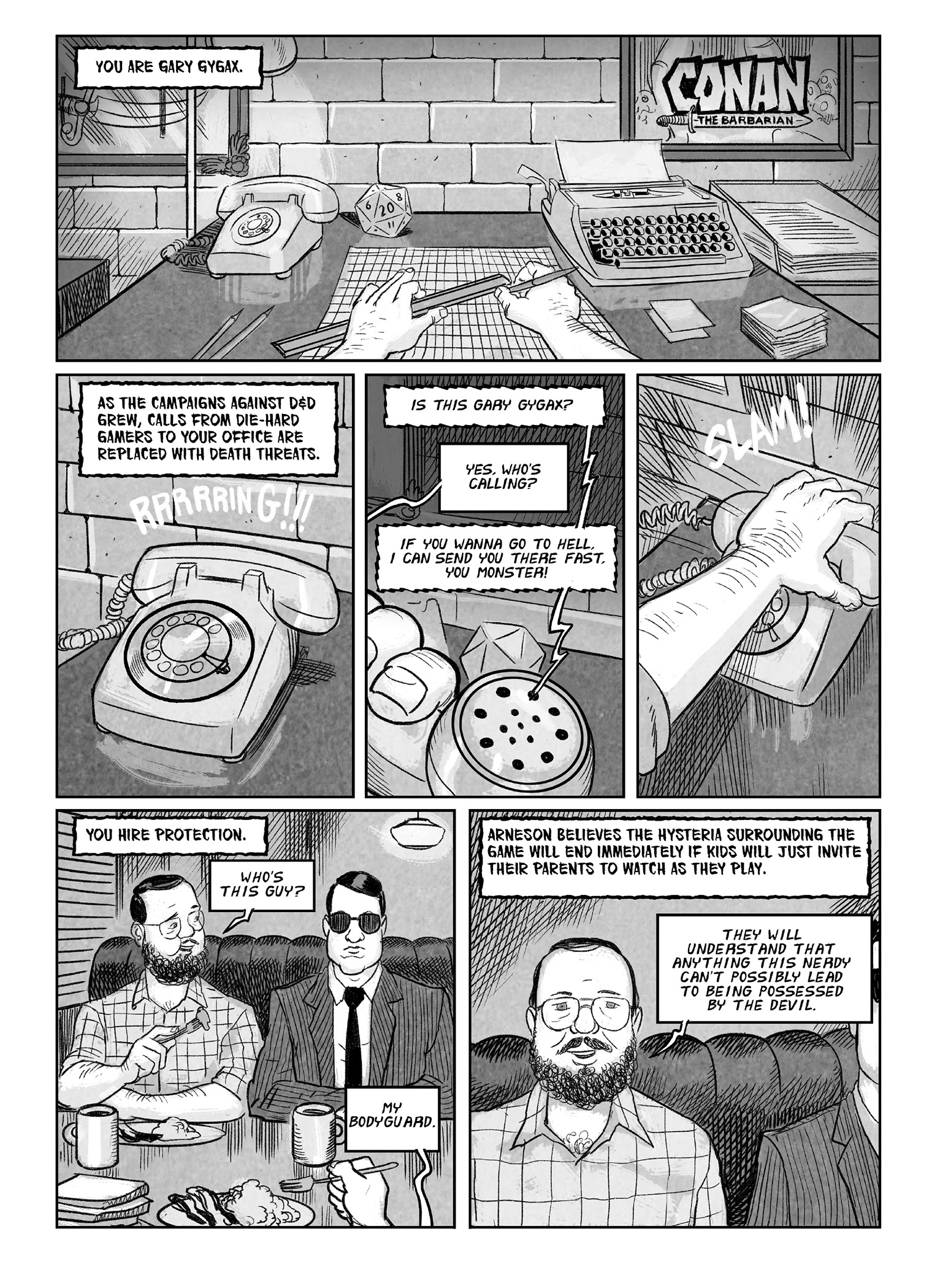 Read online Rise of the Dungeon Master: Gary Gygax and the Creation of D&D comic -  Issue # TPB - 105