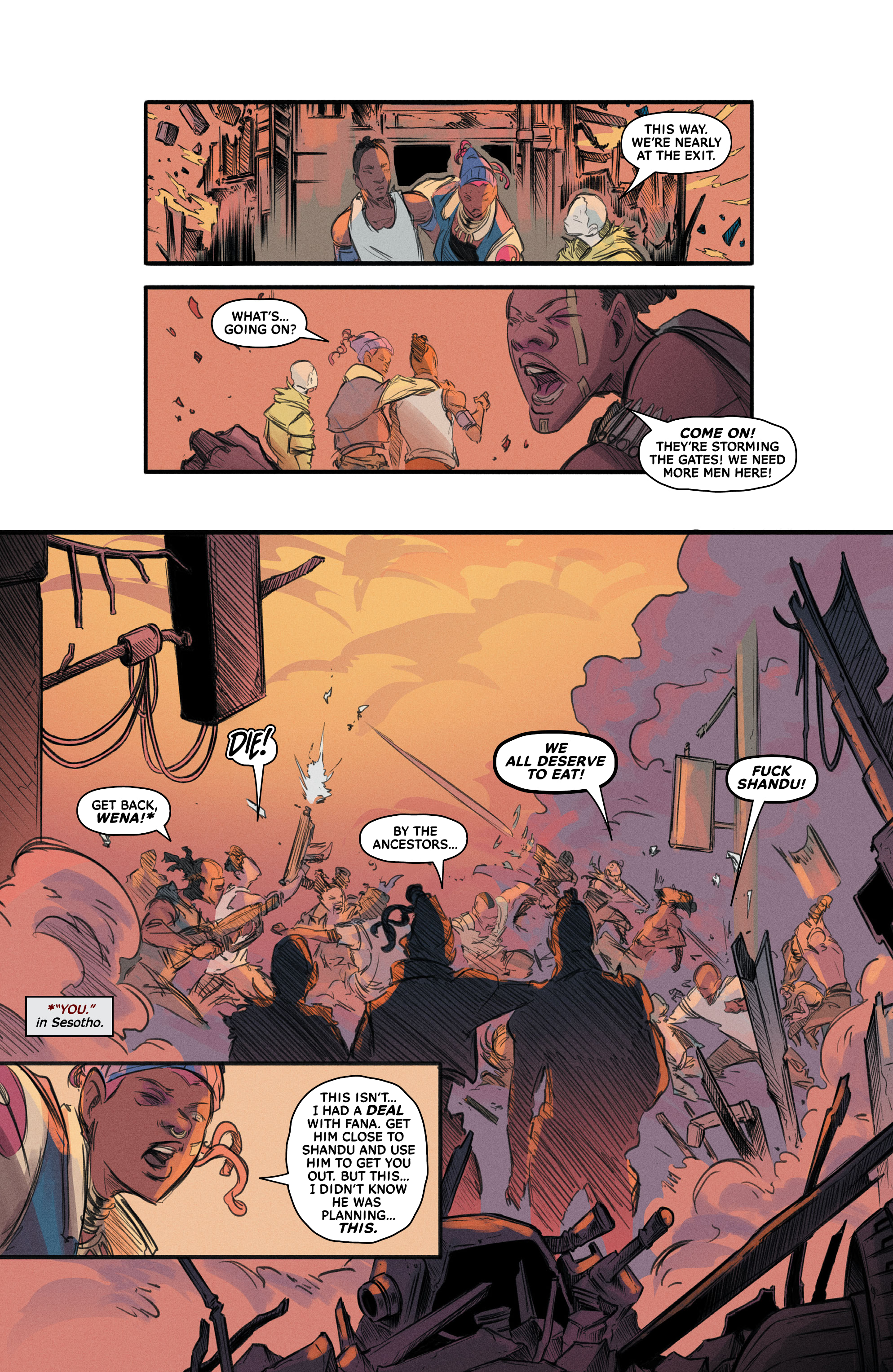 Read online Land of the Living Gods comic -  Issue #5 - 18