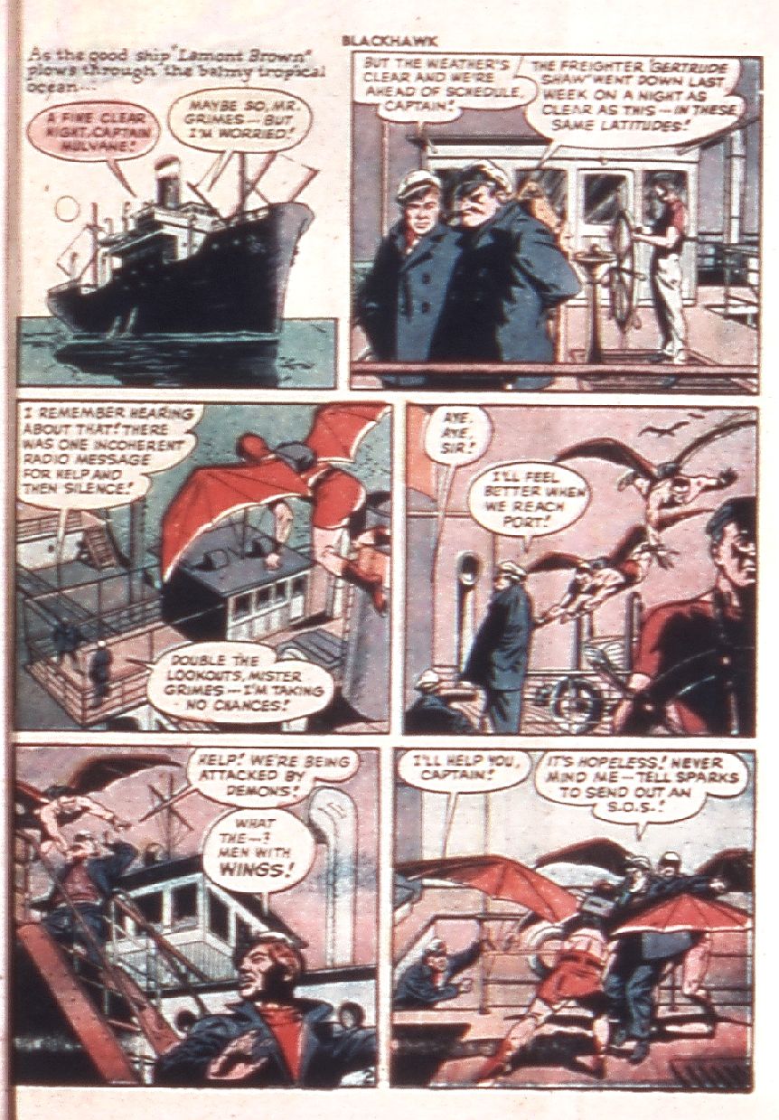 Read online Blackhawk (1957) comic -  Issue #23 - 37