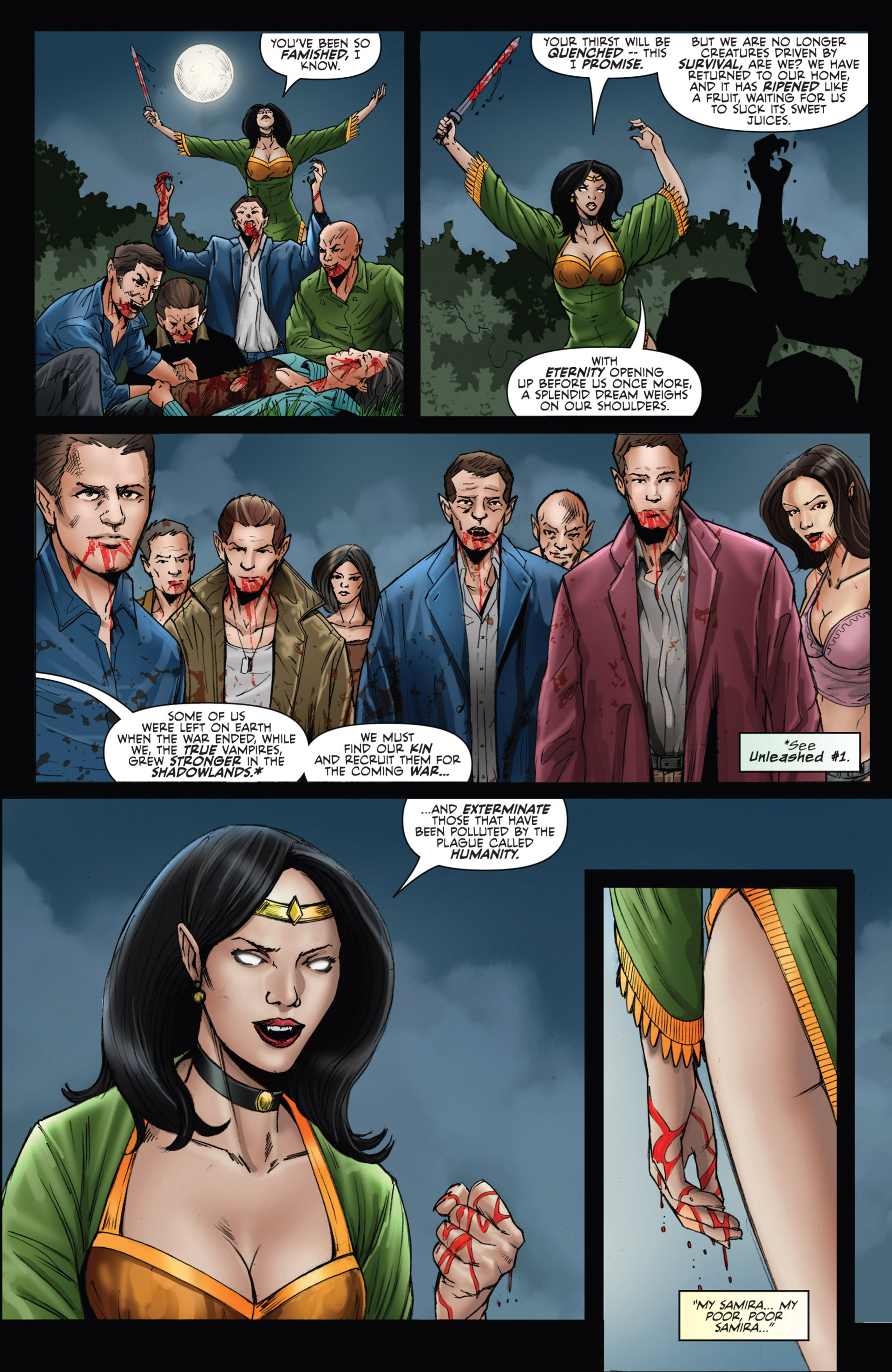 Read online Grimm Fairy Tales presents Vampires: The Eternal comic -  Issue #1 - 7