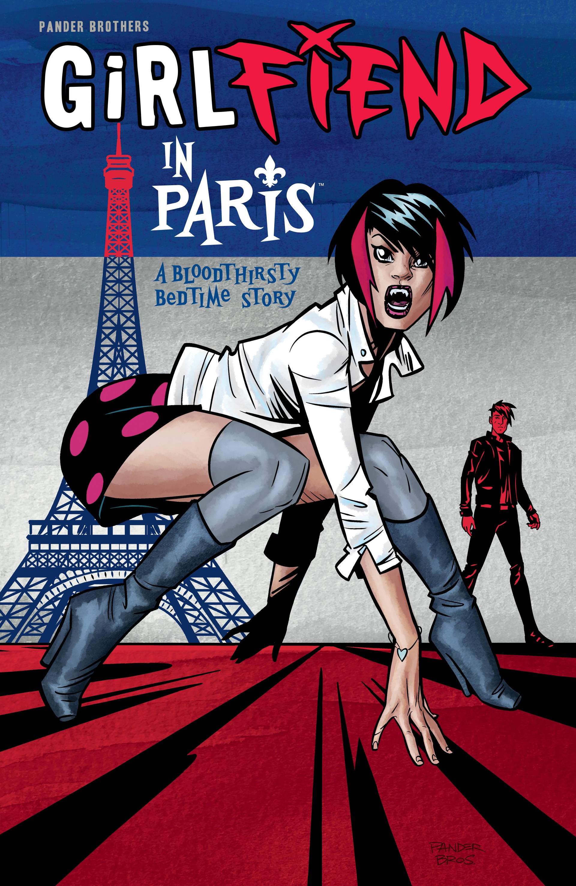 Read online GirlFIEND in Paris: A Bloodthirsty Bedtime Story comic -  Issue # TPB - 1