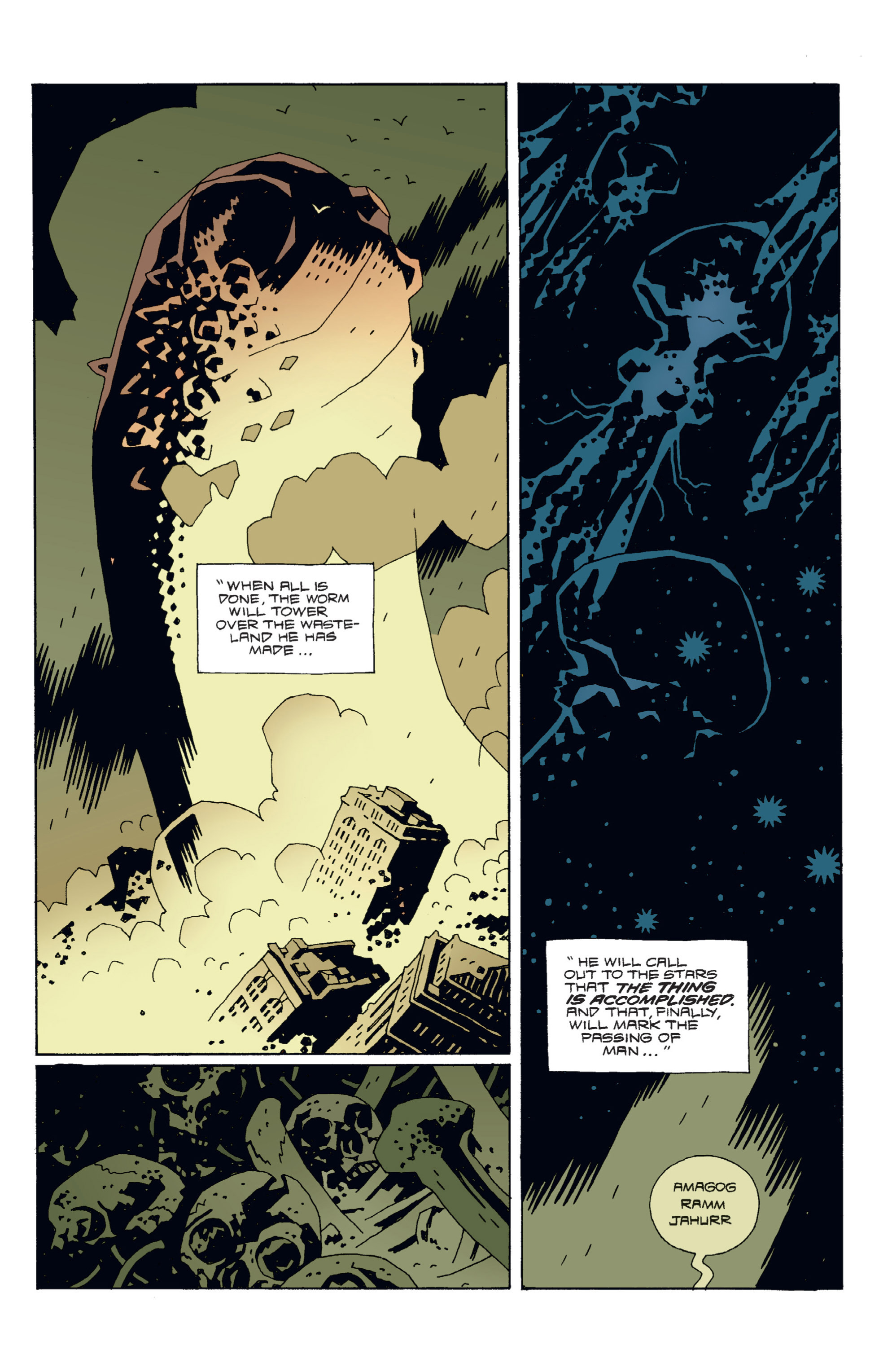 Read online Hellboy comic -  Issue #5 - 98