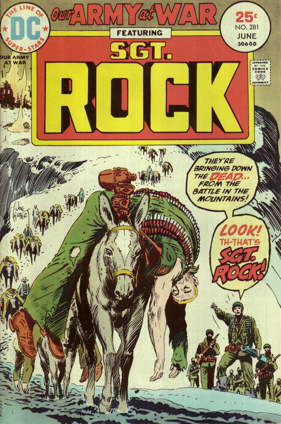 Read online Our Army at War (1952) comic -  Issue #281 - 1