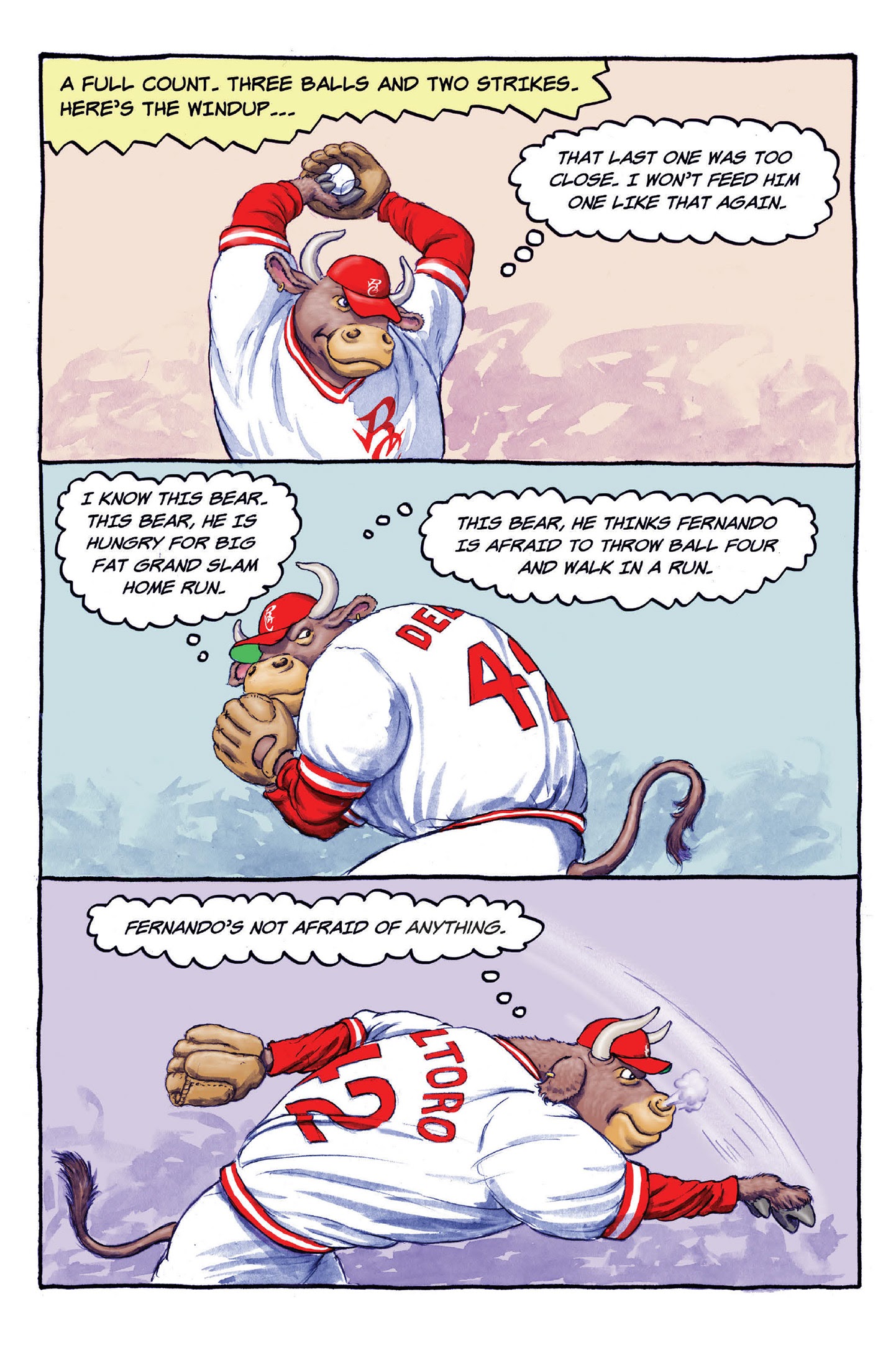 Read online Fuzzy Baseball comic -  Issue #1 - 40