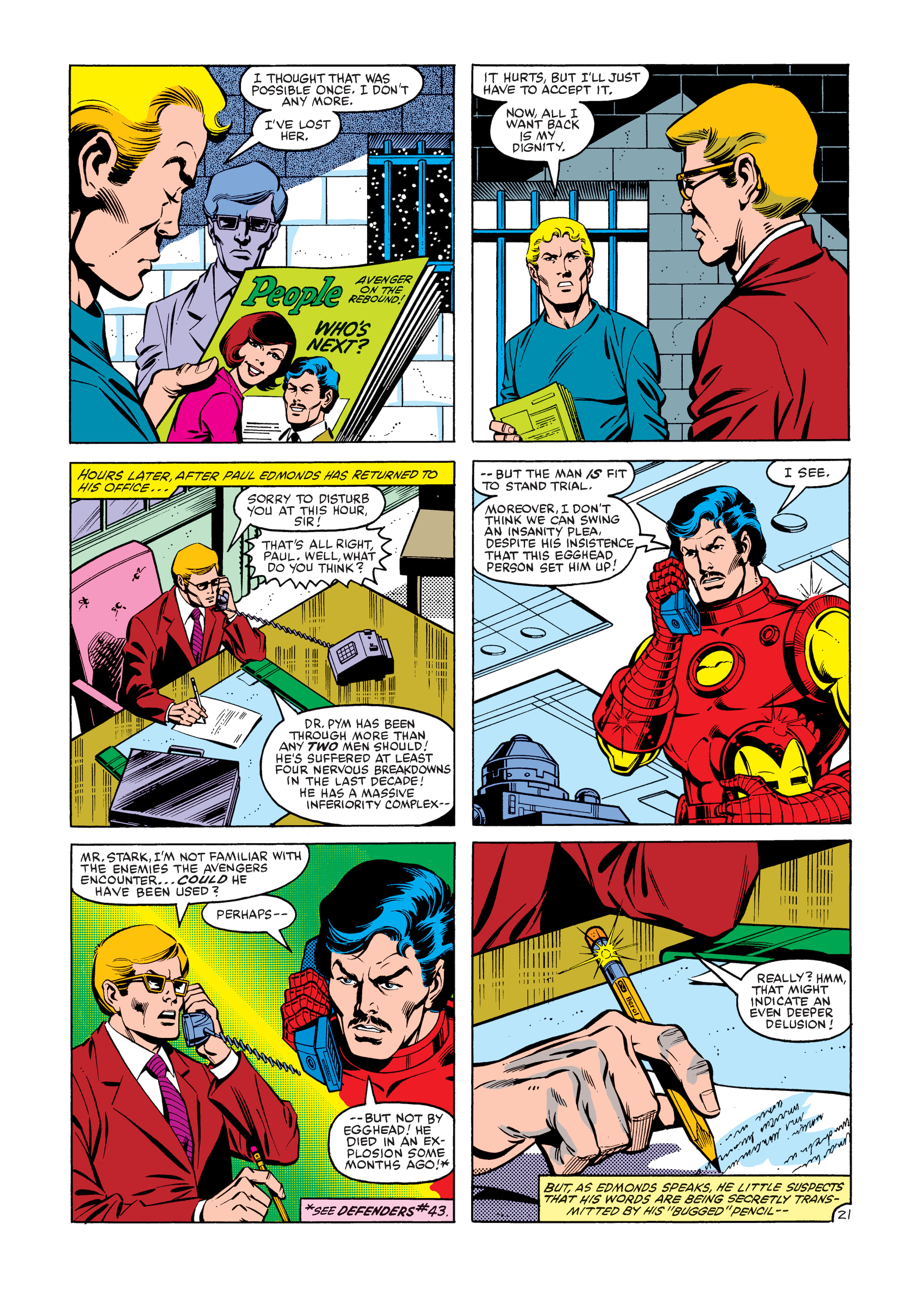 Read online Marvel Masterworks: The Avengers comic -  Issue # TPB 22 (Part 1) - 68