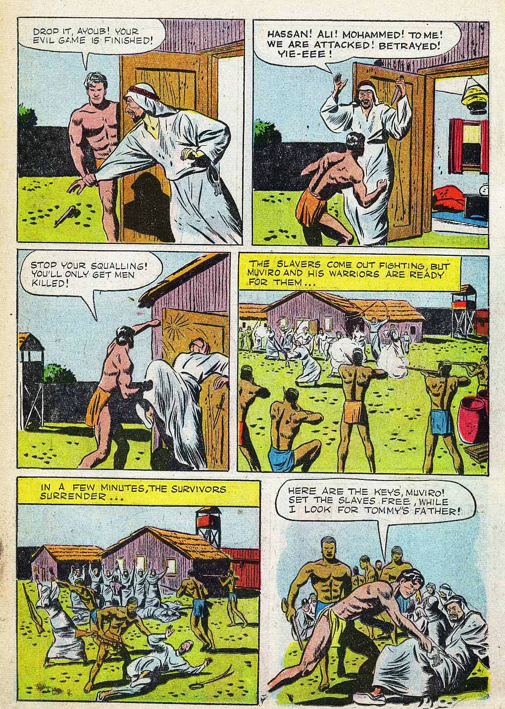 Read online Tarzan (1948) comic -  Issue #2 - 19