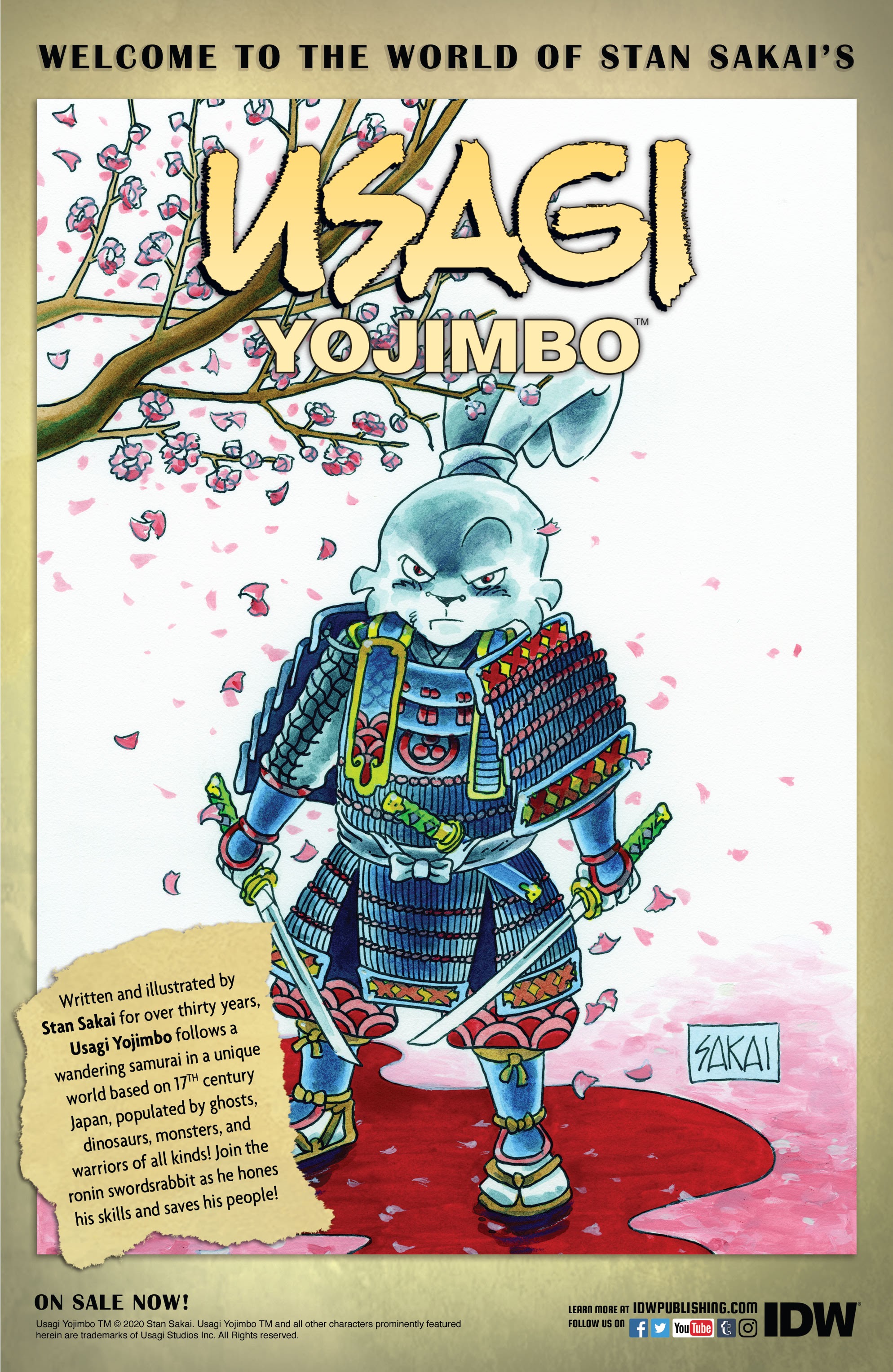 Read online Free Comic Book Day 2021 comic -  Issue # Usagi Yojimbo - 23