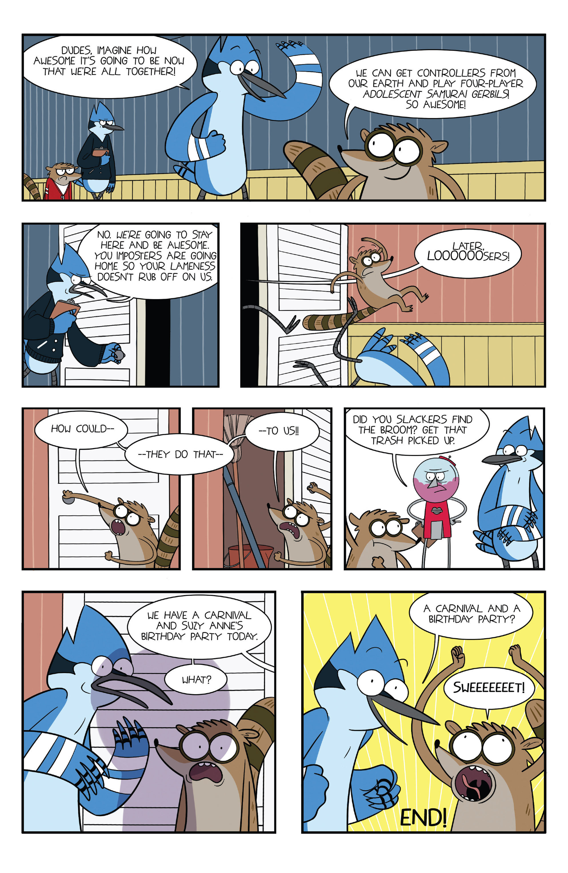 Read online Regular Show comic -  Issue #36 - 24