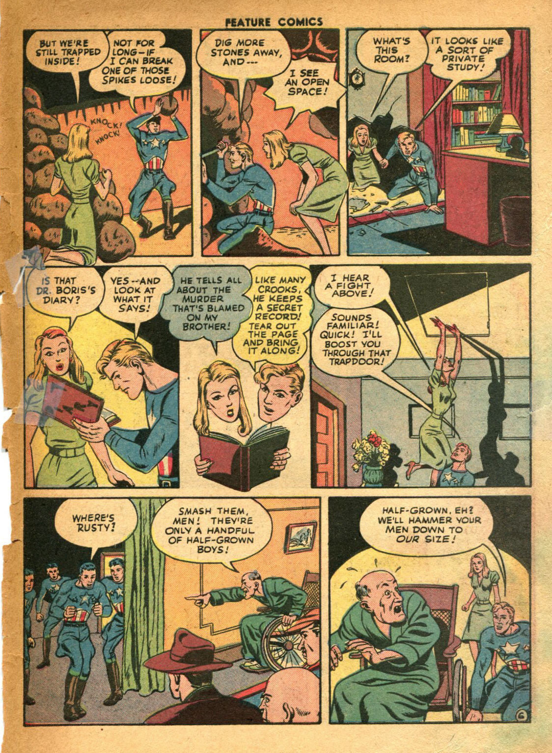 Read online Feature Comics comic -  Issue #80 - 57