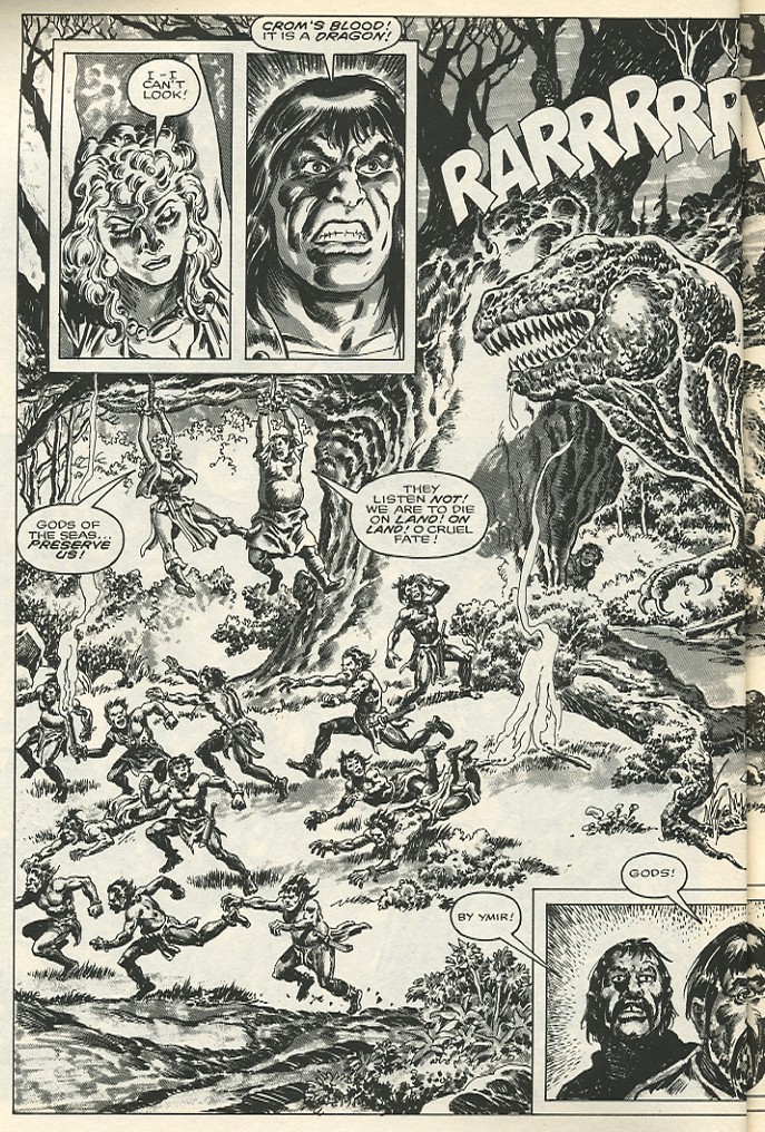 Read online The Savage Sword Of Conan comic -  Issue #138 - 40