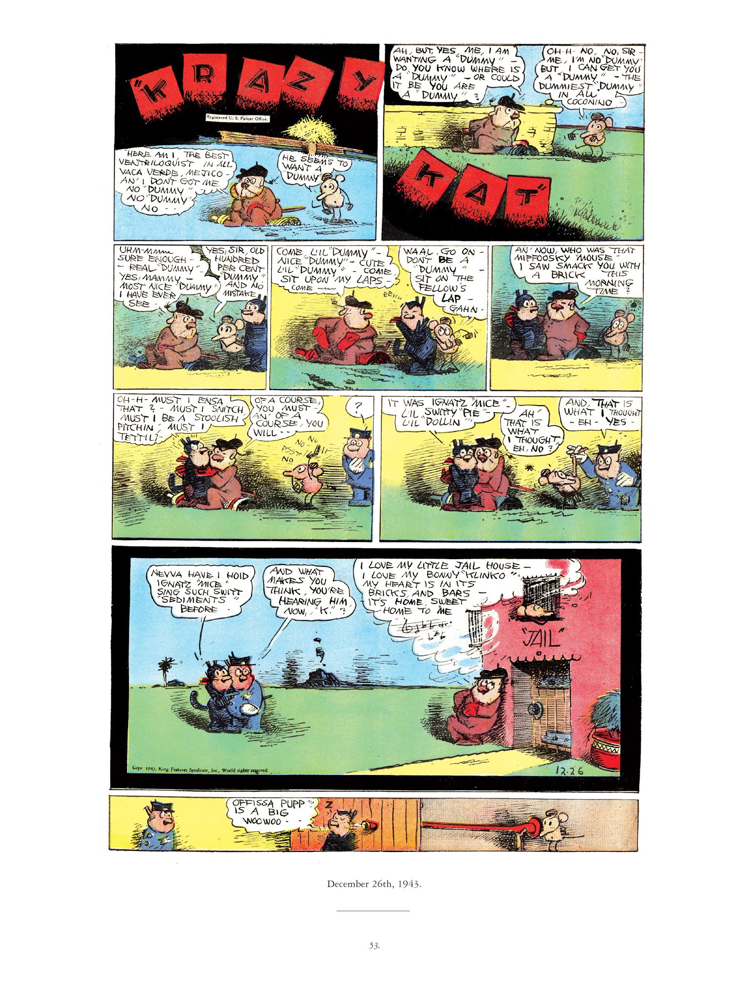 Read online Krazy & Ignatz comic -  Issue # TPB 13 - 79