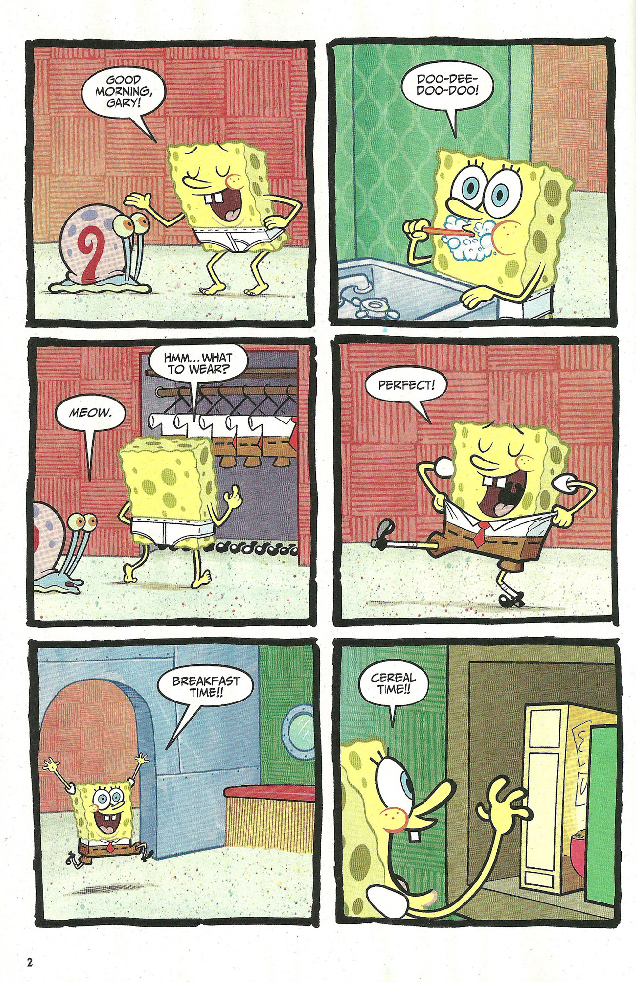 Read online SpongeBob Comics comic -  Issue #1 - 4