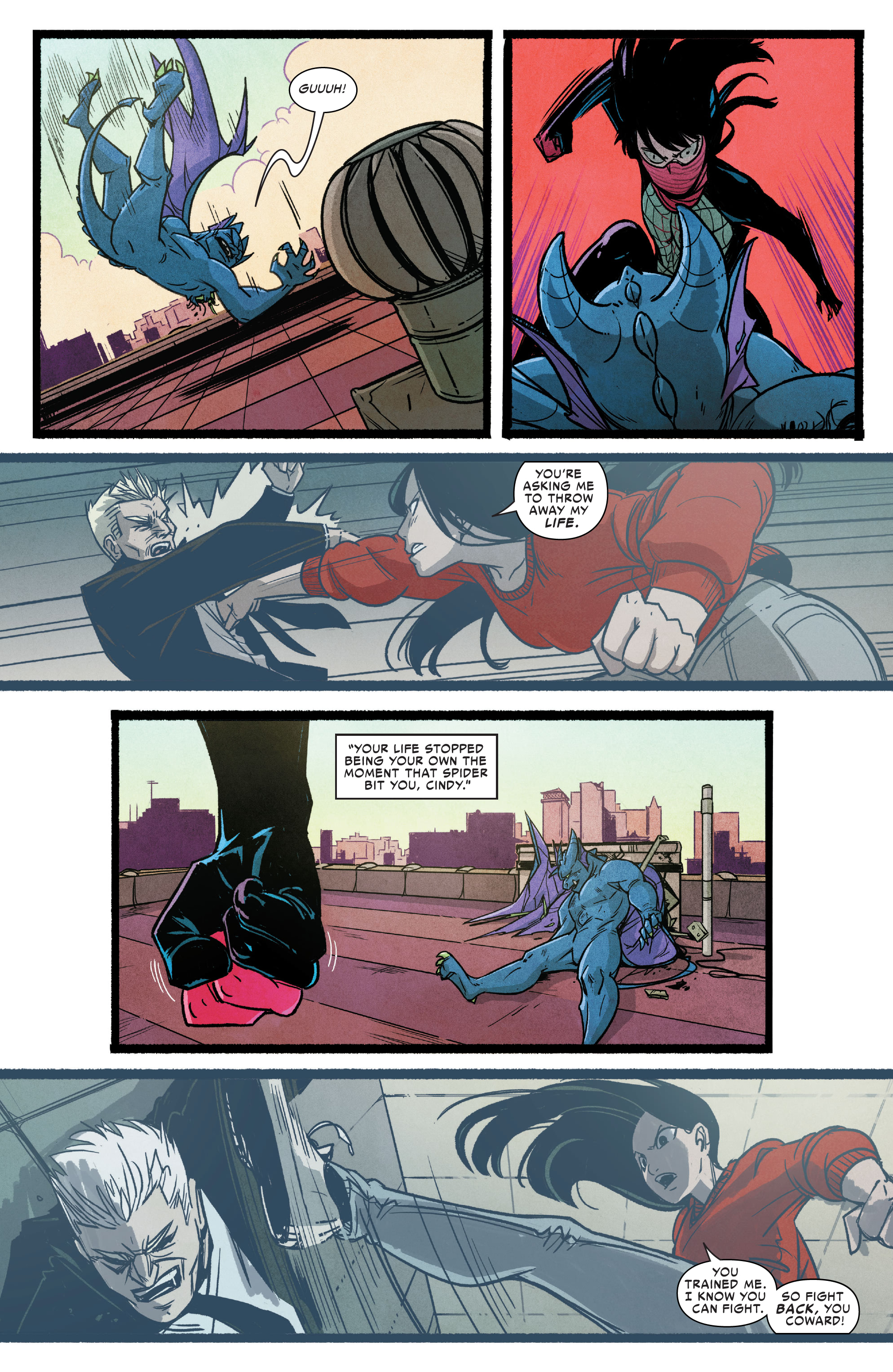 Read online Silk: Out of the Spider-Verse comic -  Issue # TPB 1 (Part 2) - 17