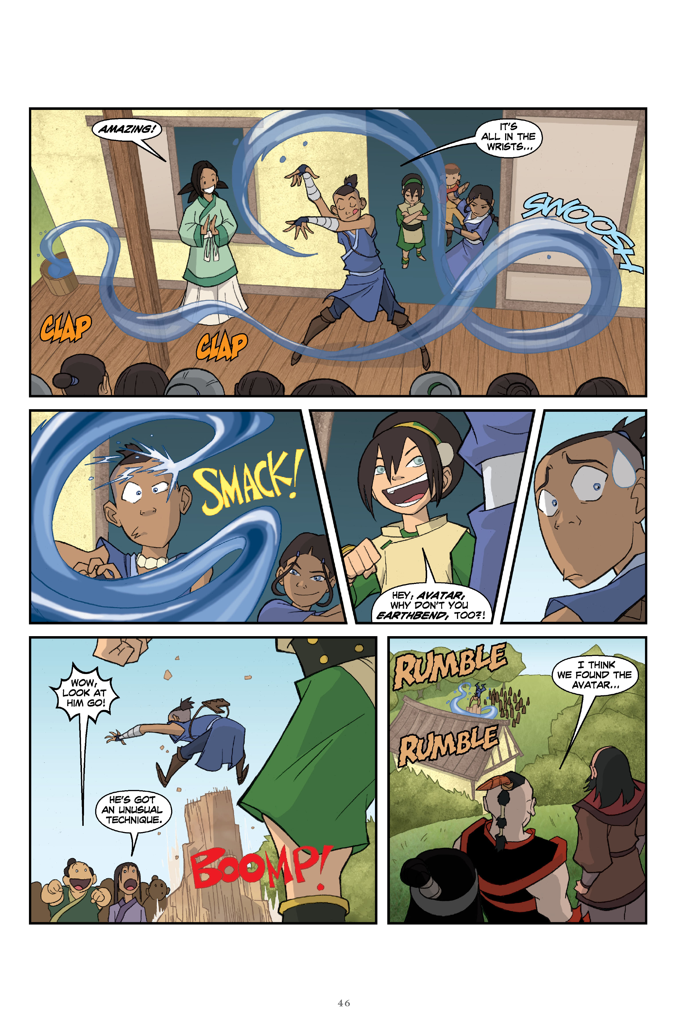 Read online Nickelodeon Avatar: The Last Airbender–The Lost Adventures & Team Avatar Tales Library Edition comic -  Issue # TPB (Part 1) - 47