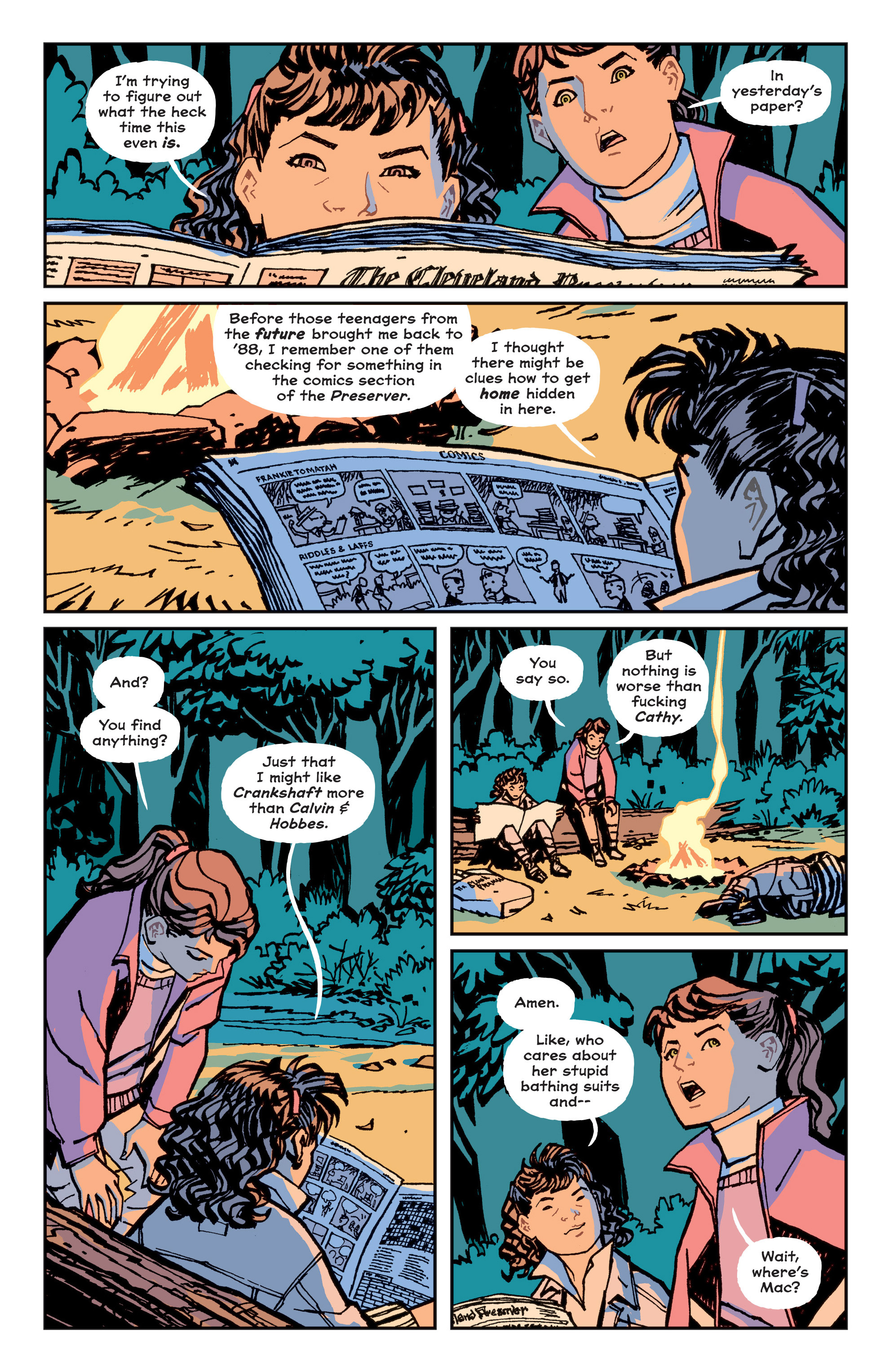 Read online Paper Girls comic -  Issue #11 - 9