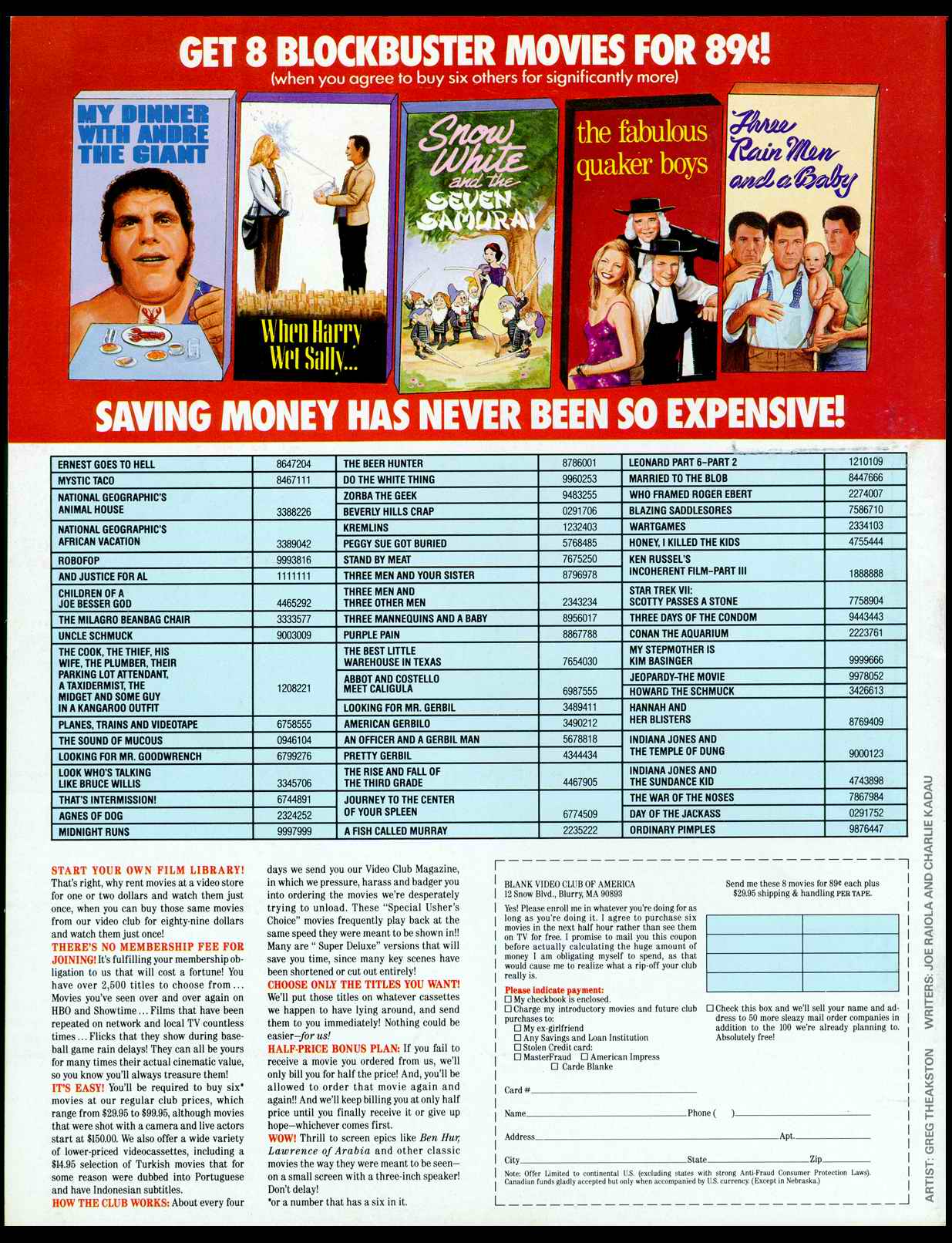 Read online MAD comic -  Issue #300 - 54