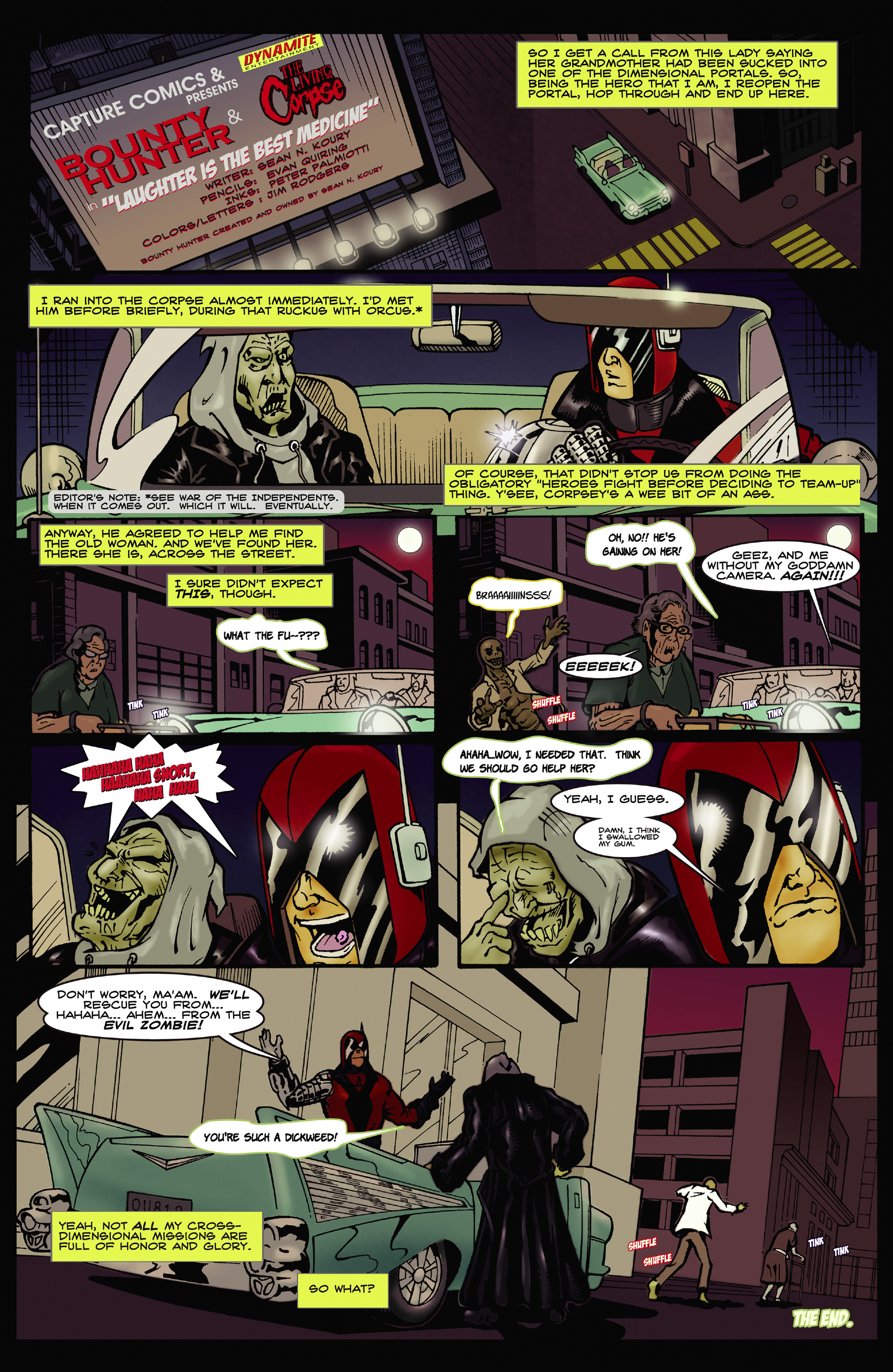 Read online The Living Corpse: Exhumed comic -  Issue #2 - 25