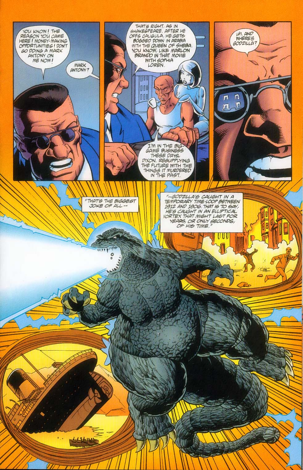 Read online Godzilla (1995) comic -  Issue #12 - 10