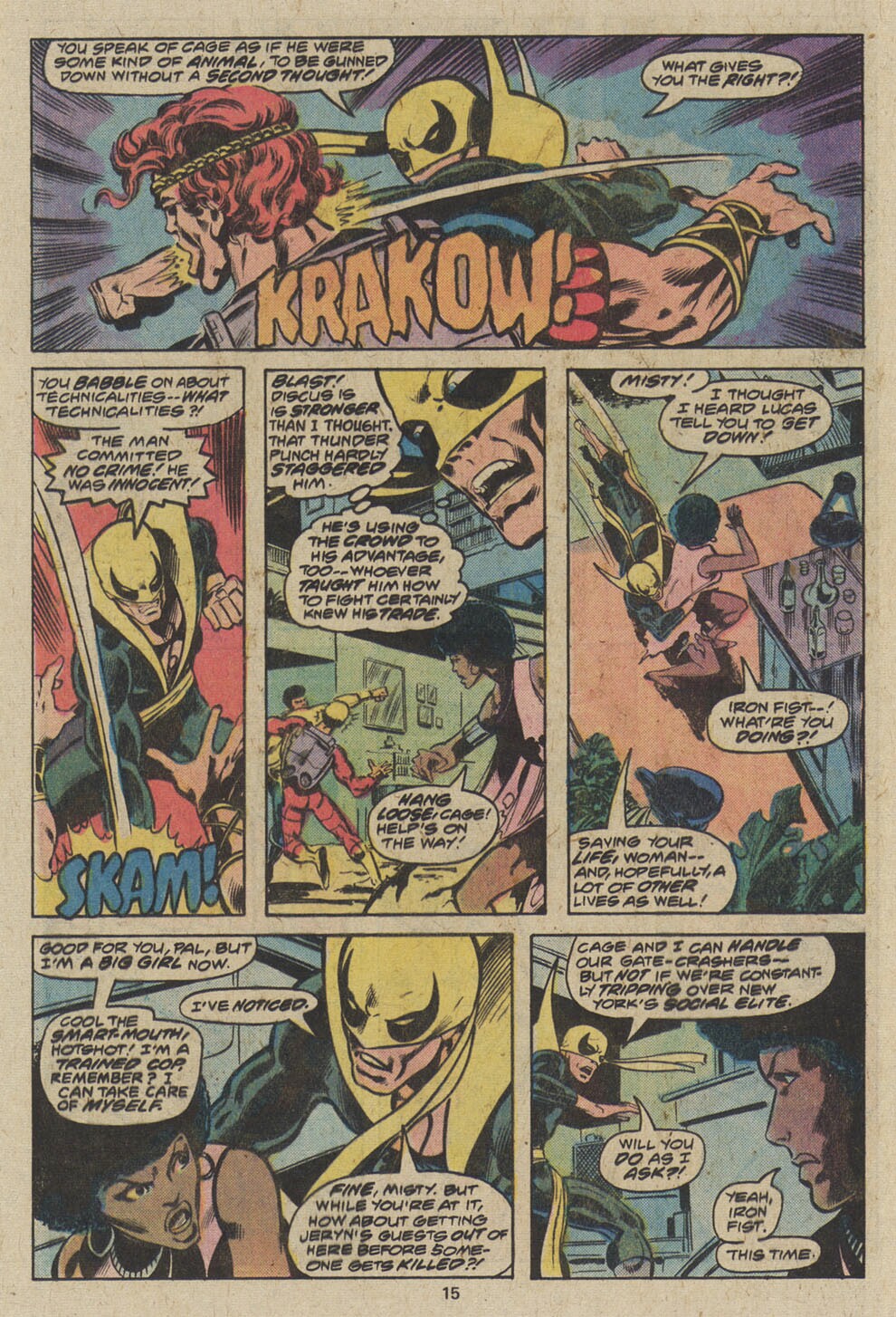 Read online Power Man and Iron Fist (1978) comic -  Issue #50 - 10