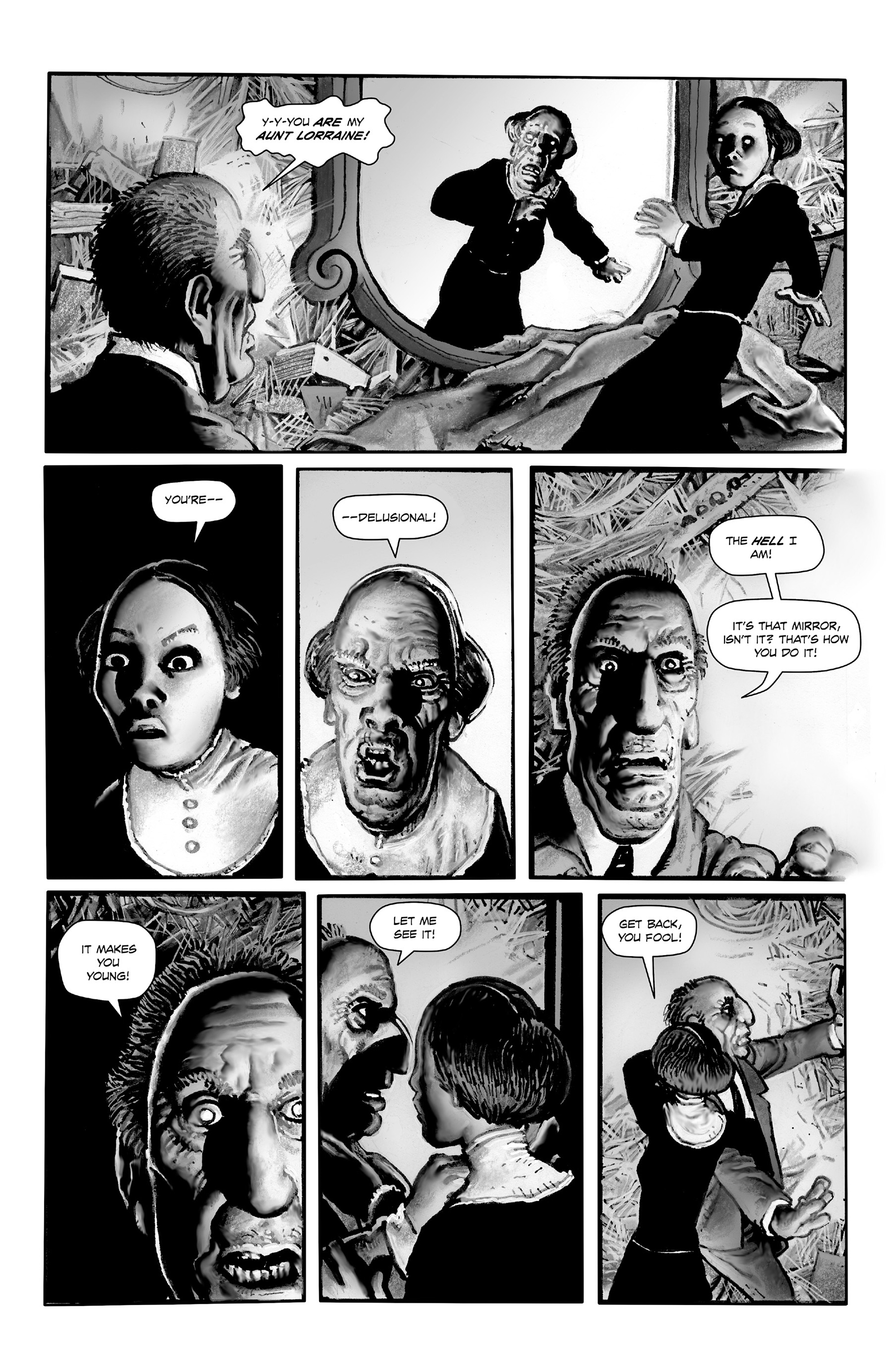 Read online Shadows on the Grave comic -  Issue #5 - 15