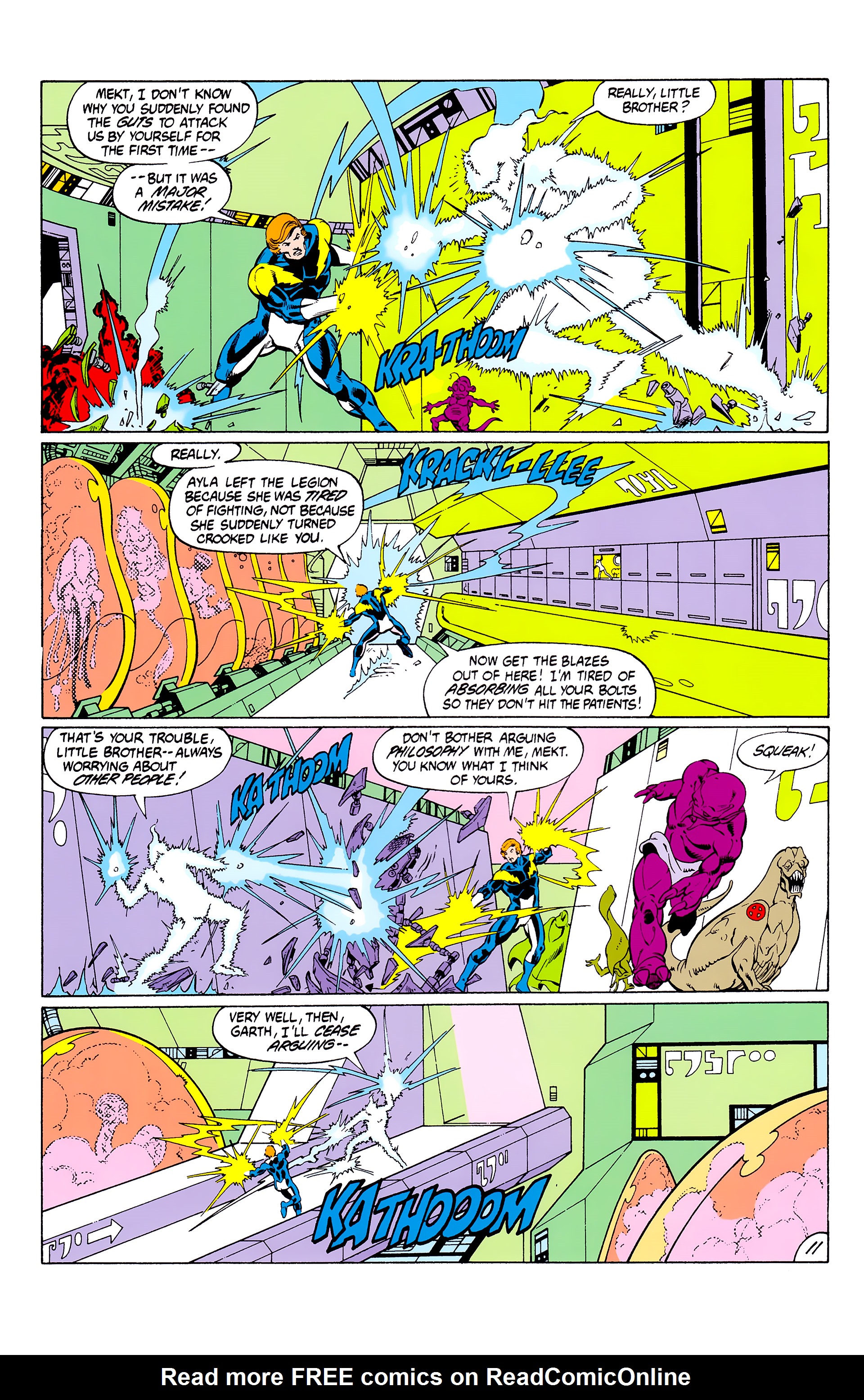 Read online Legion of Super-Heroes (1980) comic -  Issue #302 - 12