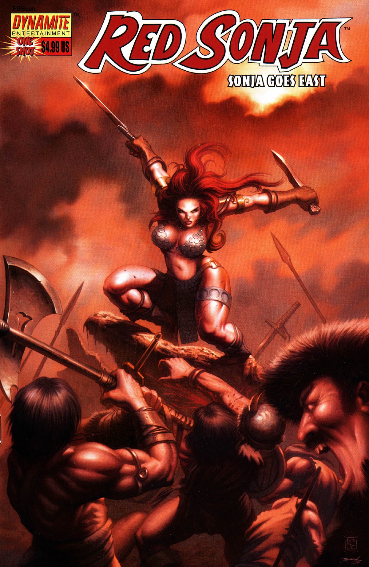 Read online Red Sonja: Sonja Goes East comic -  Issue # Full - 1