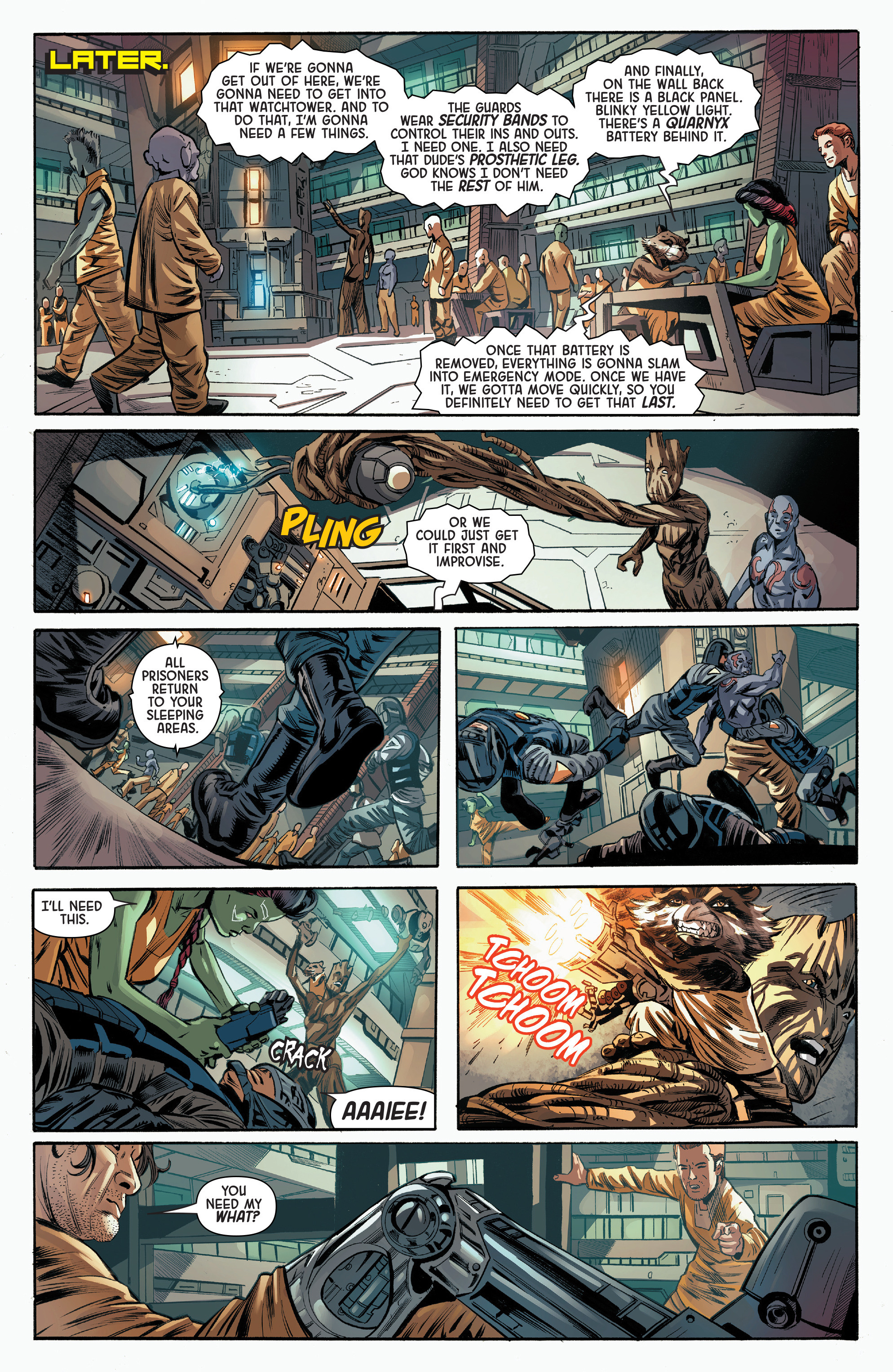 Read online Marvel's Guardians of the Galaxy Prelude comic -  Issue #1 - 16