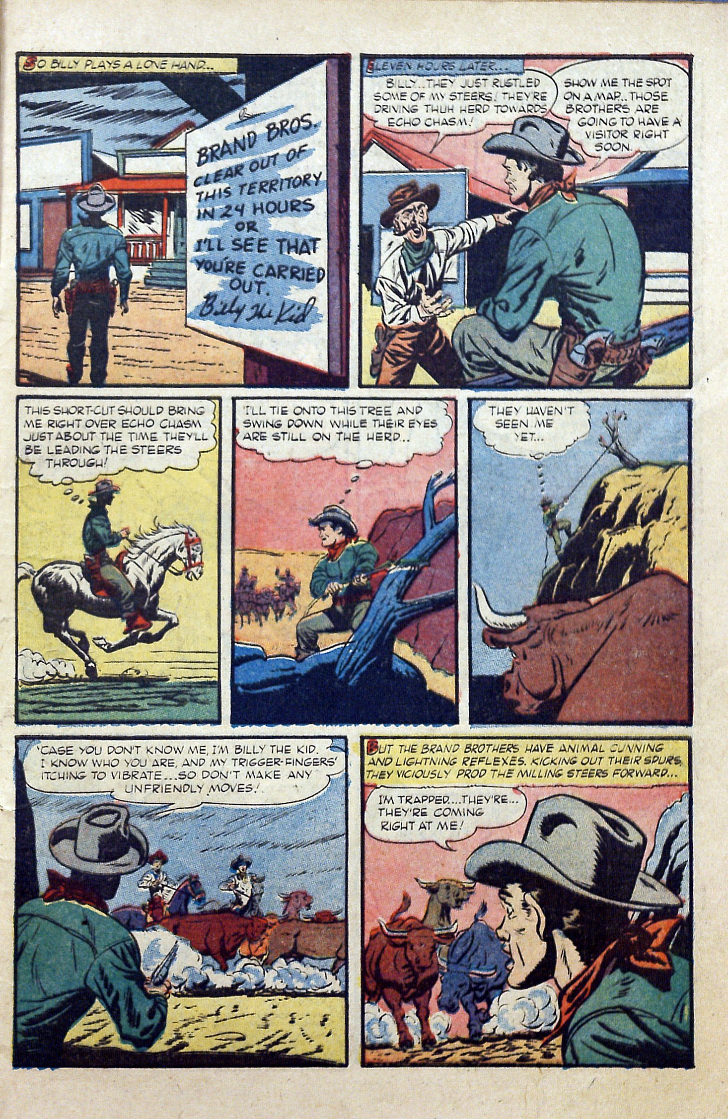 Read online Billy the Kid Adventure Magazine comic -  Issue #18 - 7