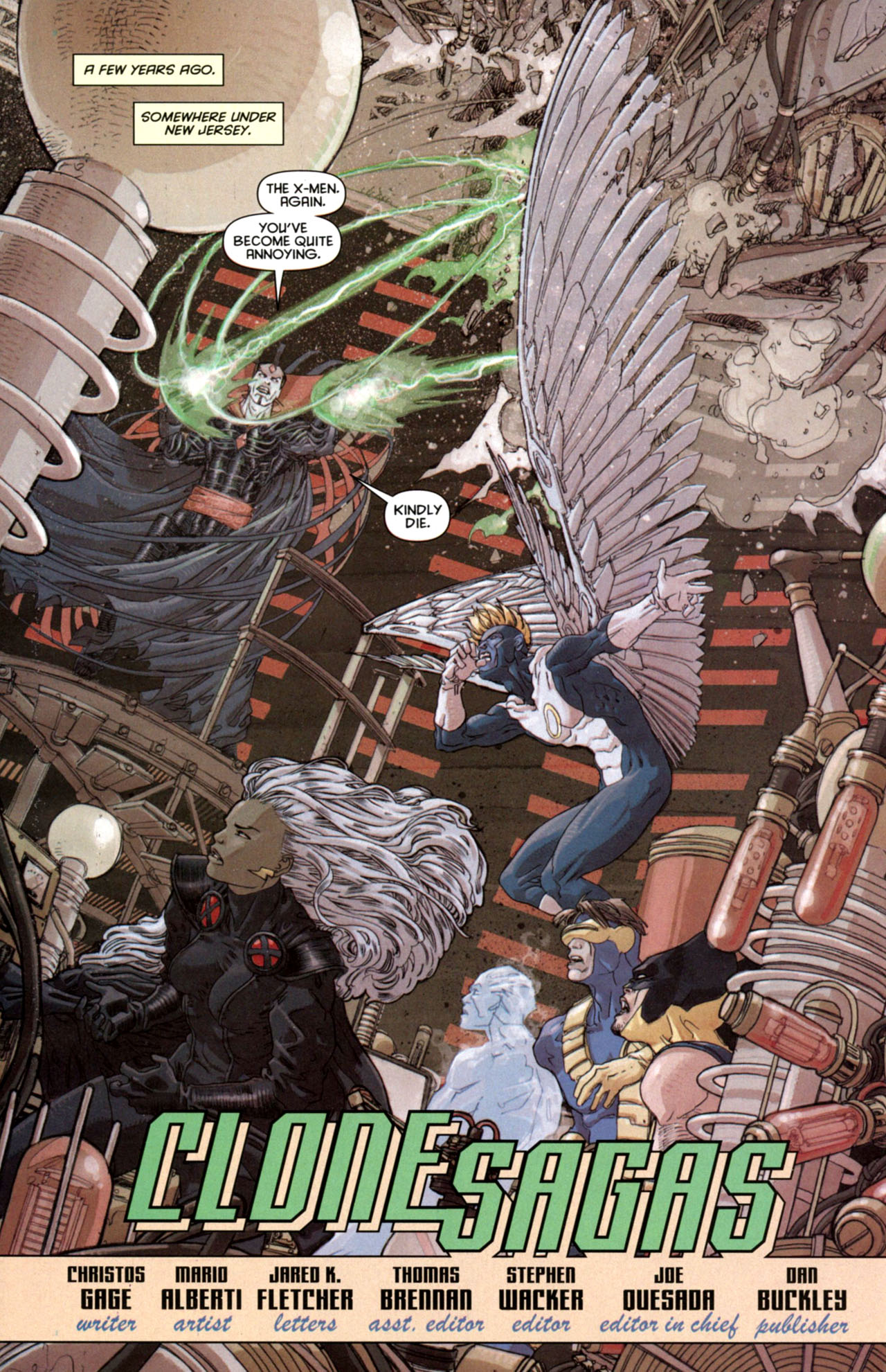 Read online X-Men/Spider-Man comic -  Issue #3 - 3