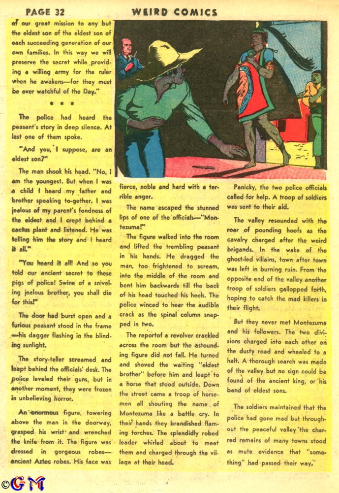 Read online Weird Comics comic -  Issue #3 - 34