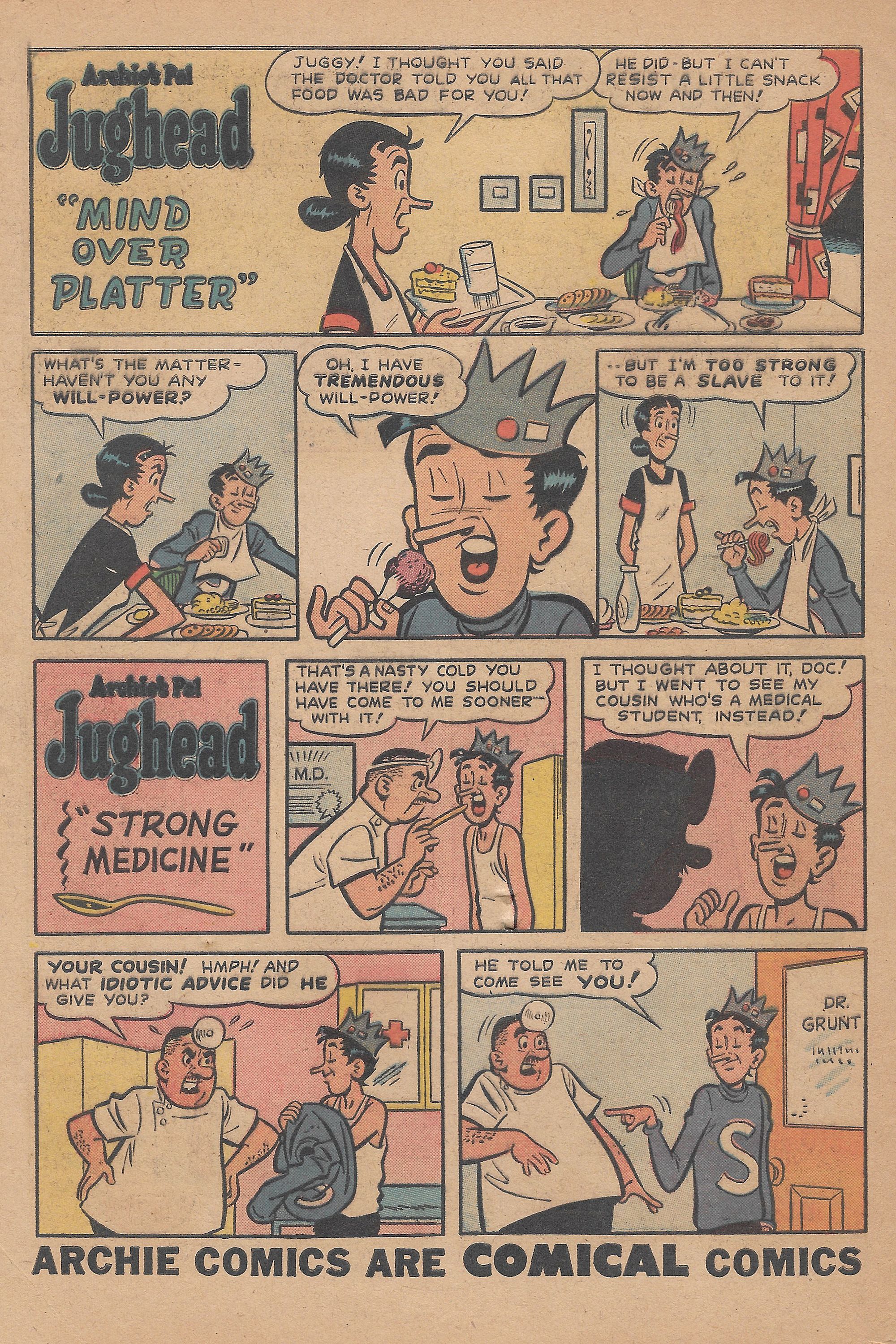 Read online Archie's Joke Book Magazine comic -  Issue #35 - 34