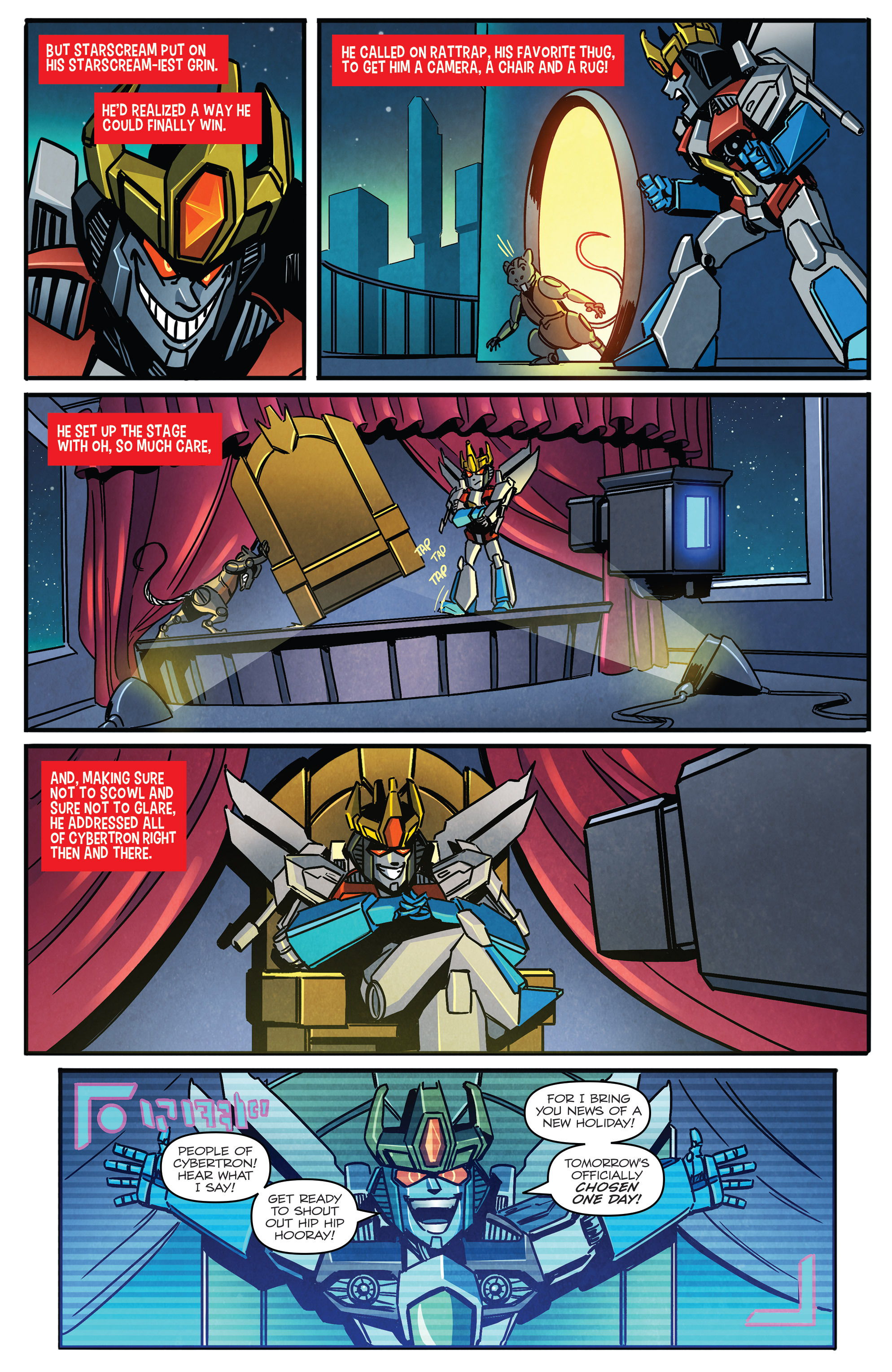 Read online Transformers: Holiday Special comic -  Issue # Full - 5