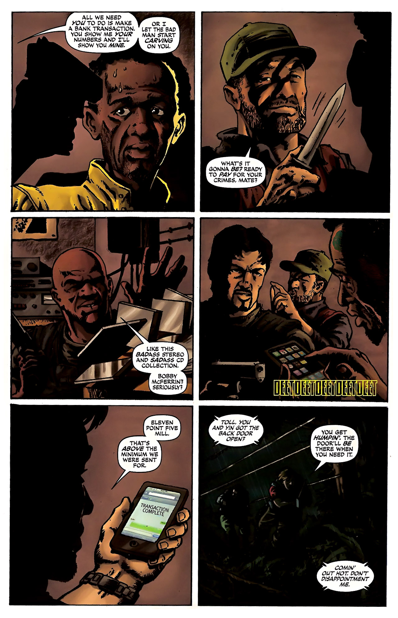 Read online The Expendables comic -  Issue #1 - 14
