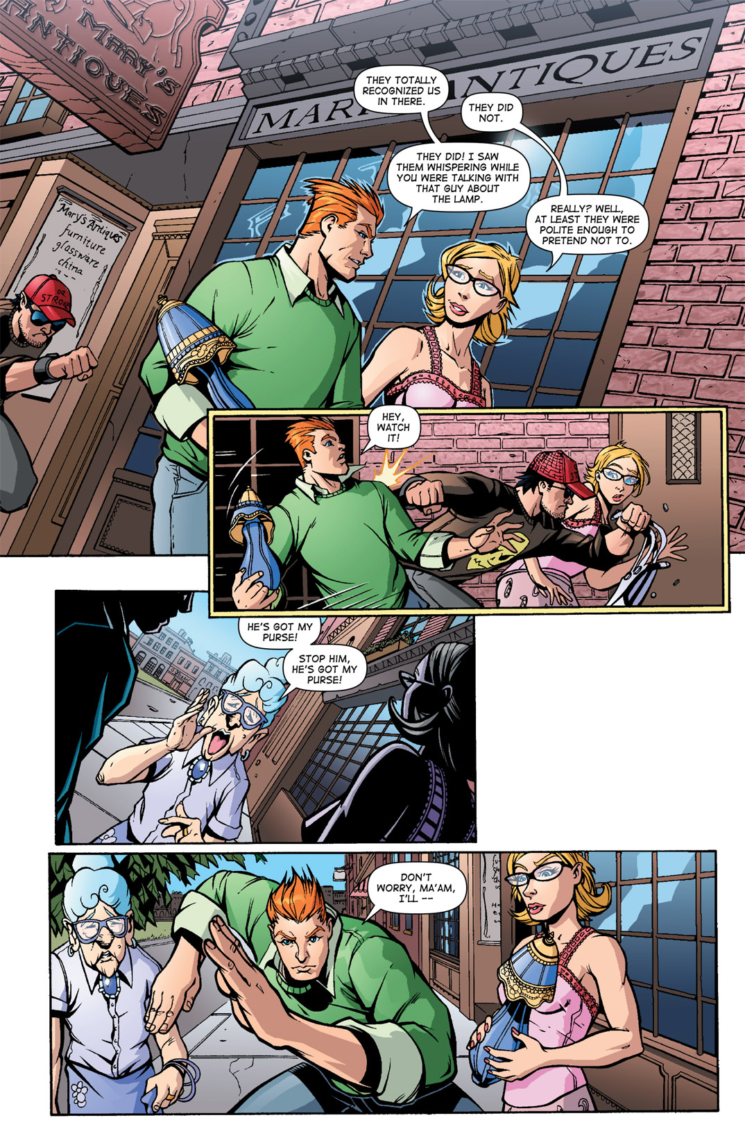 Read online Noble Causes (2004) comic -  Issue #7 - 10