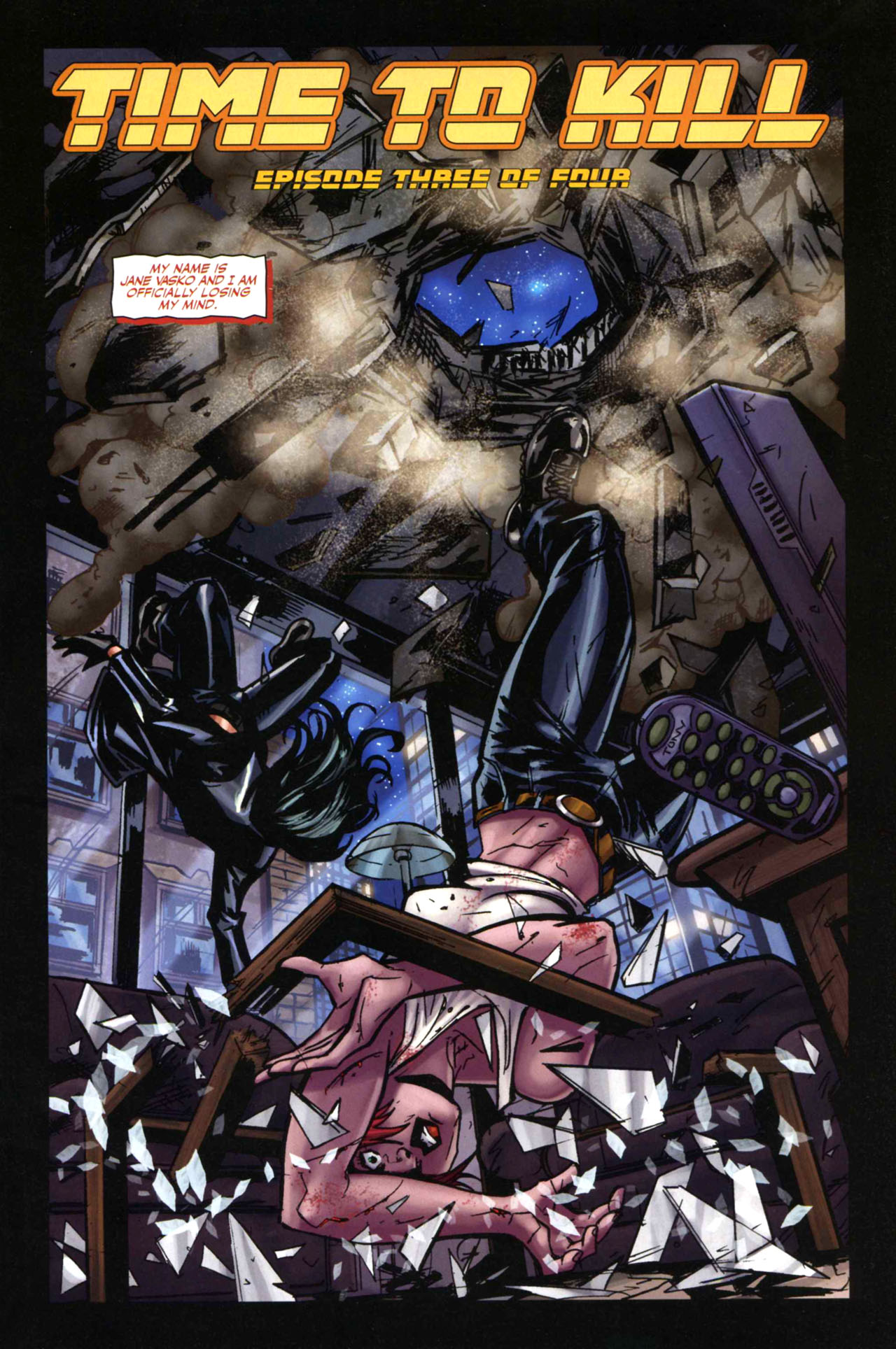 Read online Painkiller Jane Vs. Terminator comic -  Issue #3 - 5