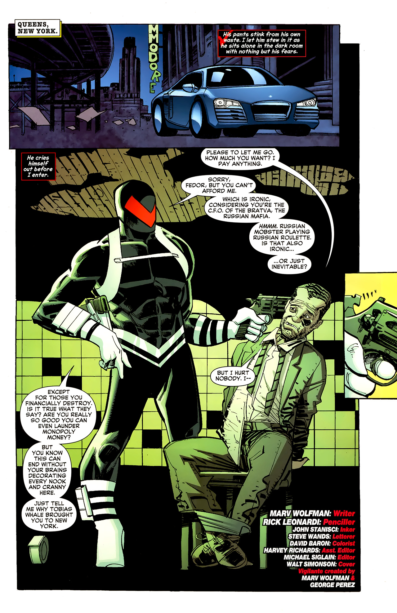 Read online Vigilante (2009) comic -  Issue #7 - 2