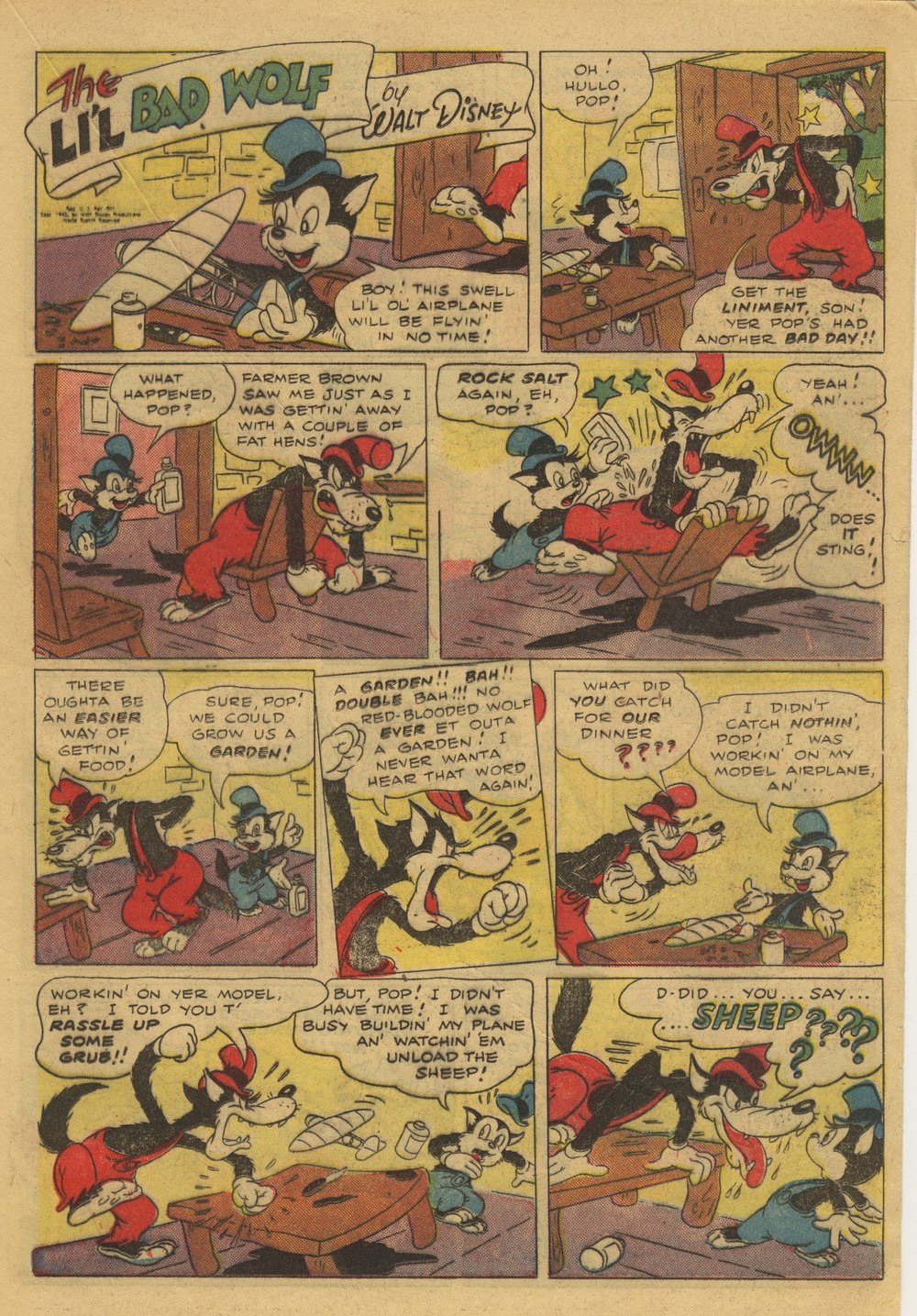 Read online Walt Disney's Comics and Stories comic -  Issue #59 - 17