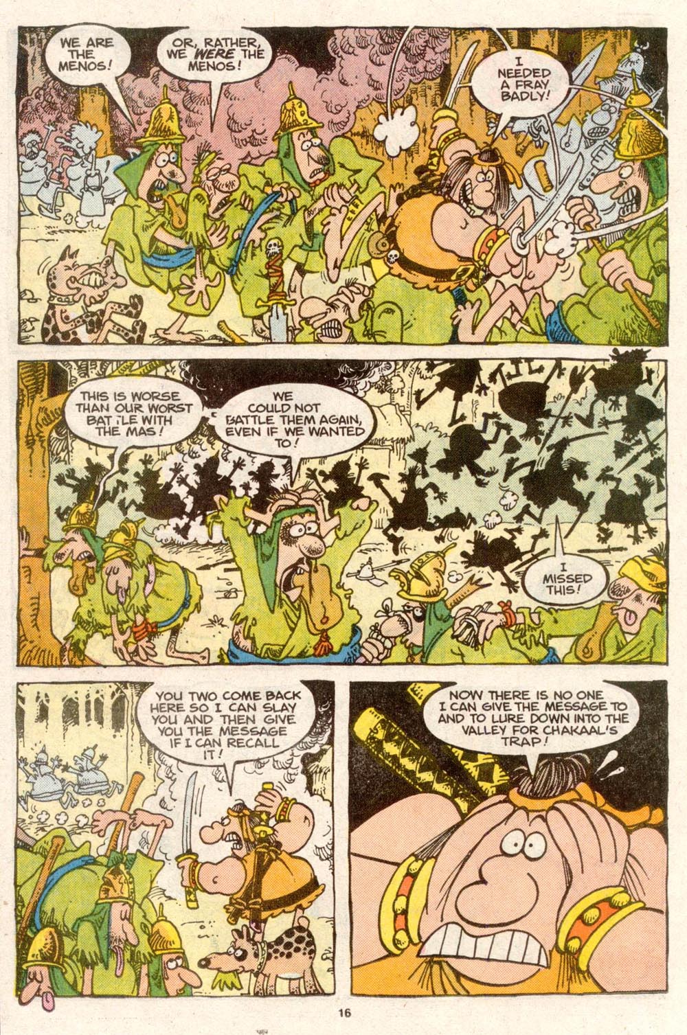 Read online Sergio Aragonés Groo the Wanderer comic -  Issue #51 - 16